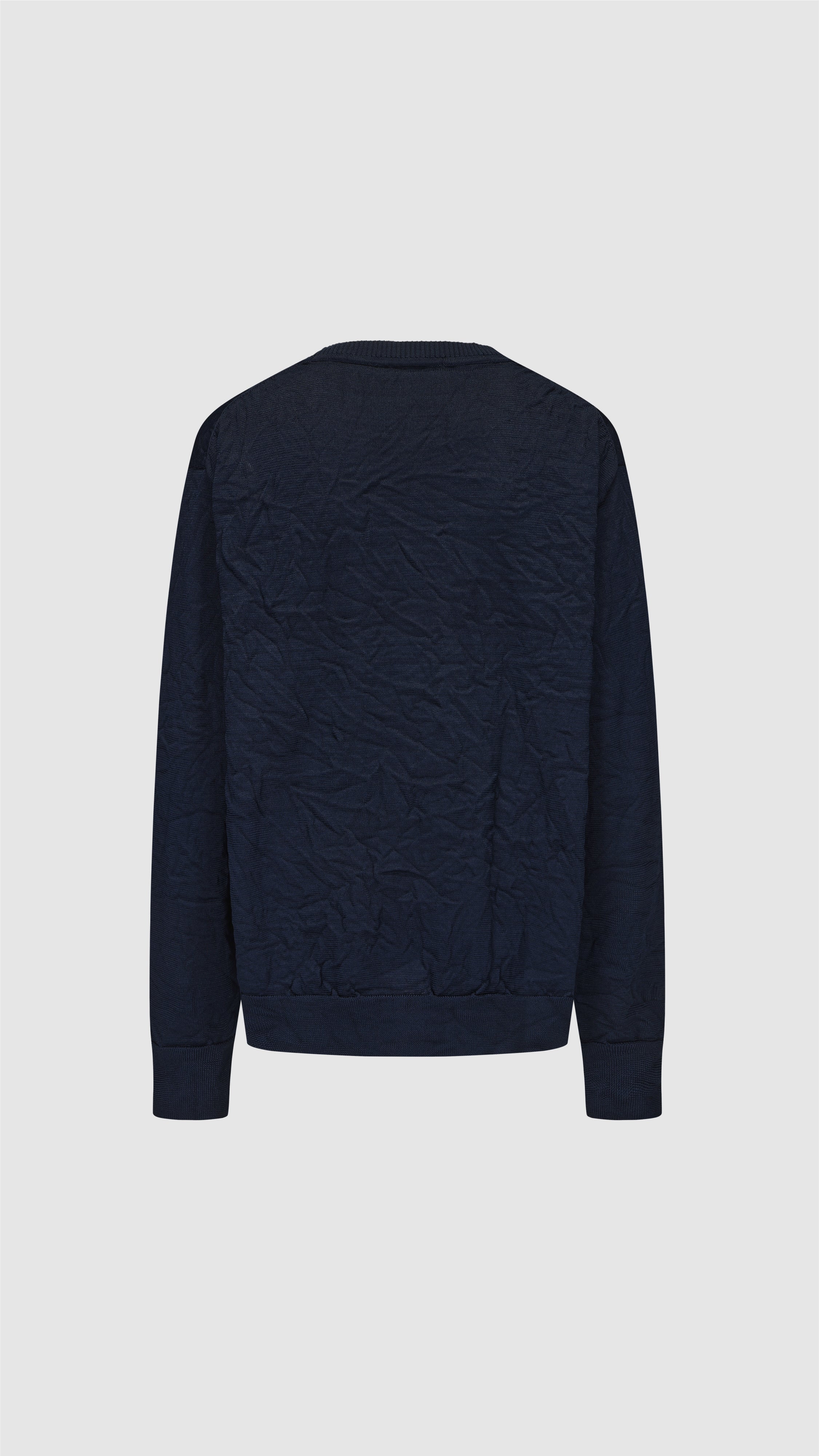 Wrinkle Polyester Dry Knit Cardigan