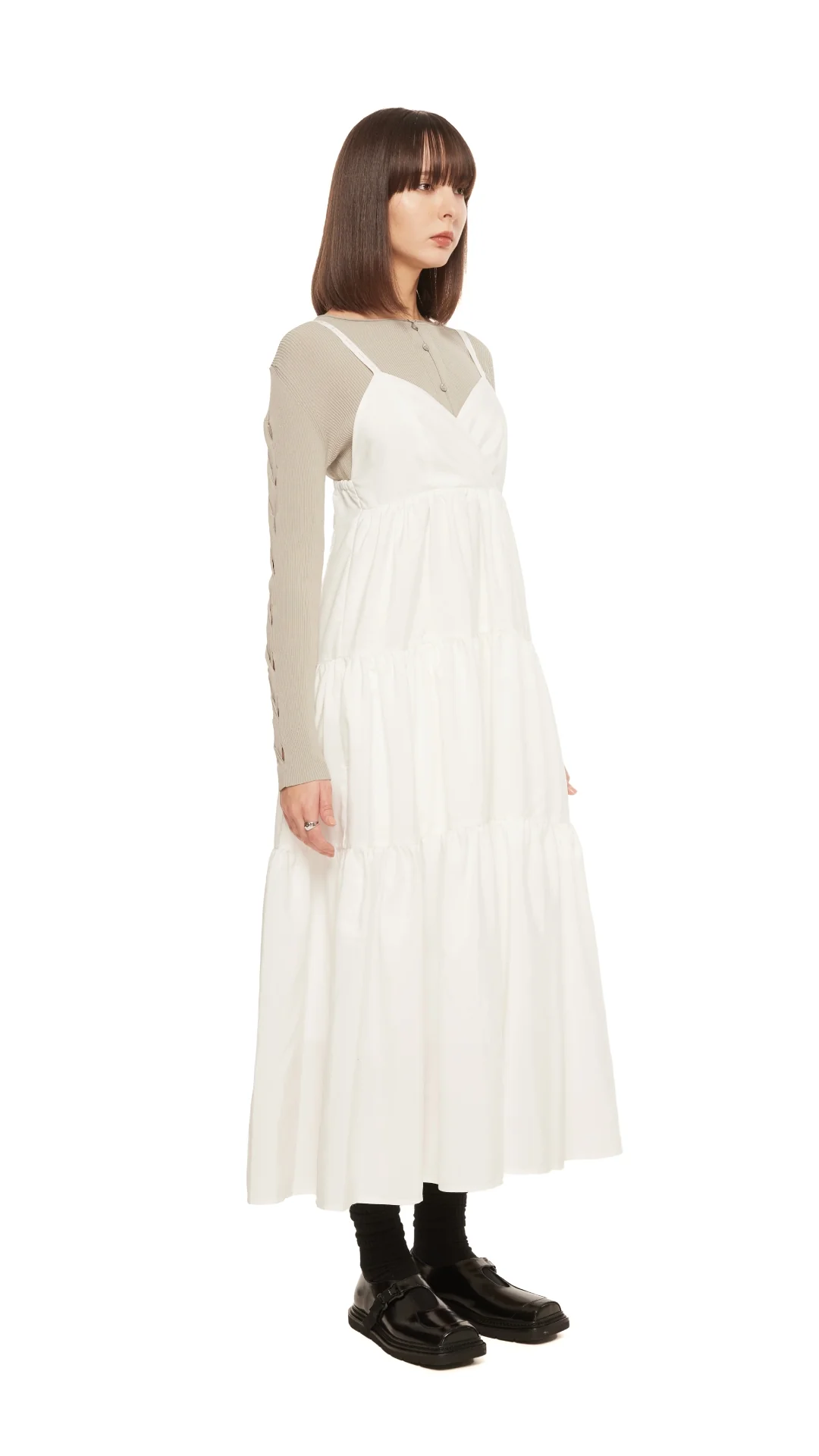 Tiered Camisole Dress - Hudung