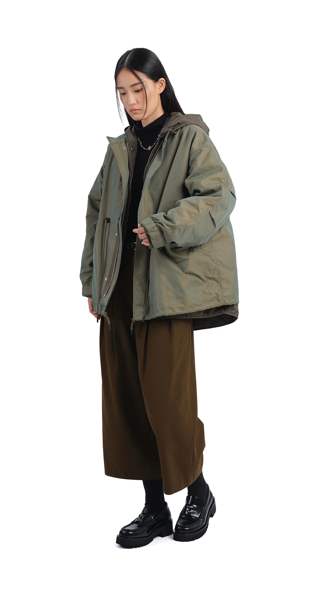 Leather Penny Loafers - Hudung