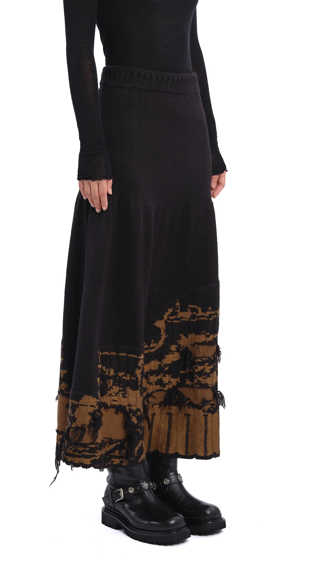 Queen Sisi Knitted Skirt - Hudung