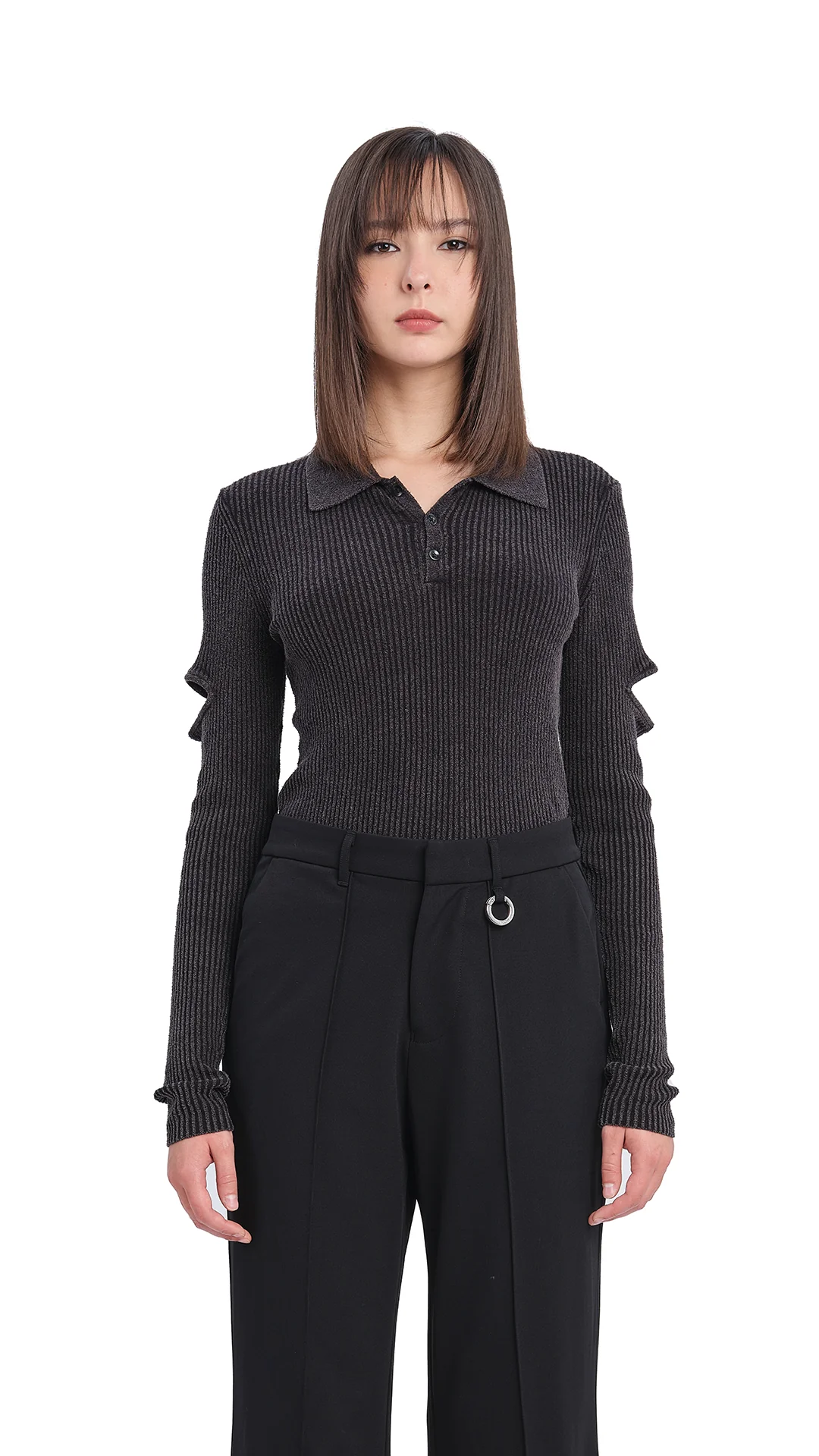 Soil Knit Polo - Hudung