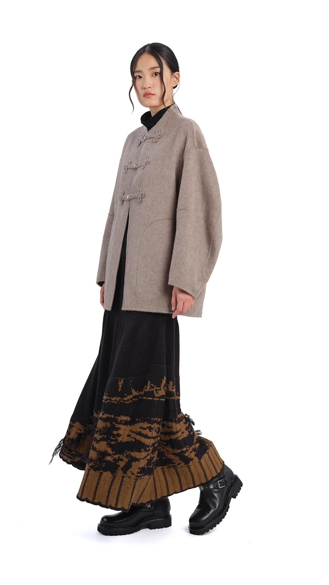 Queen Sisi Knitted Skirt - Hudung