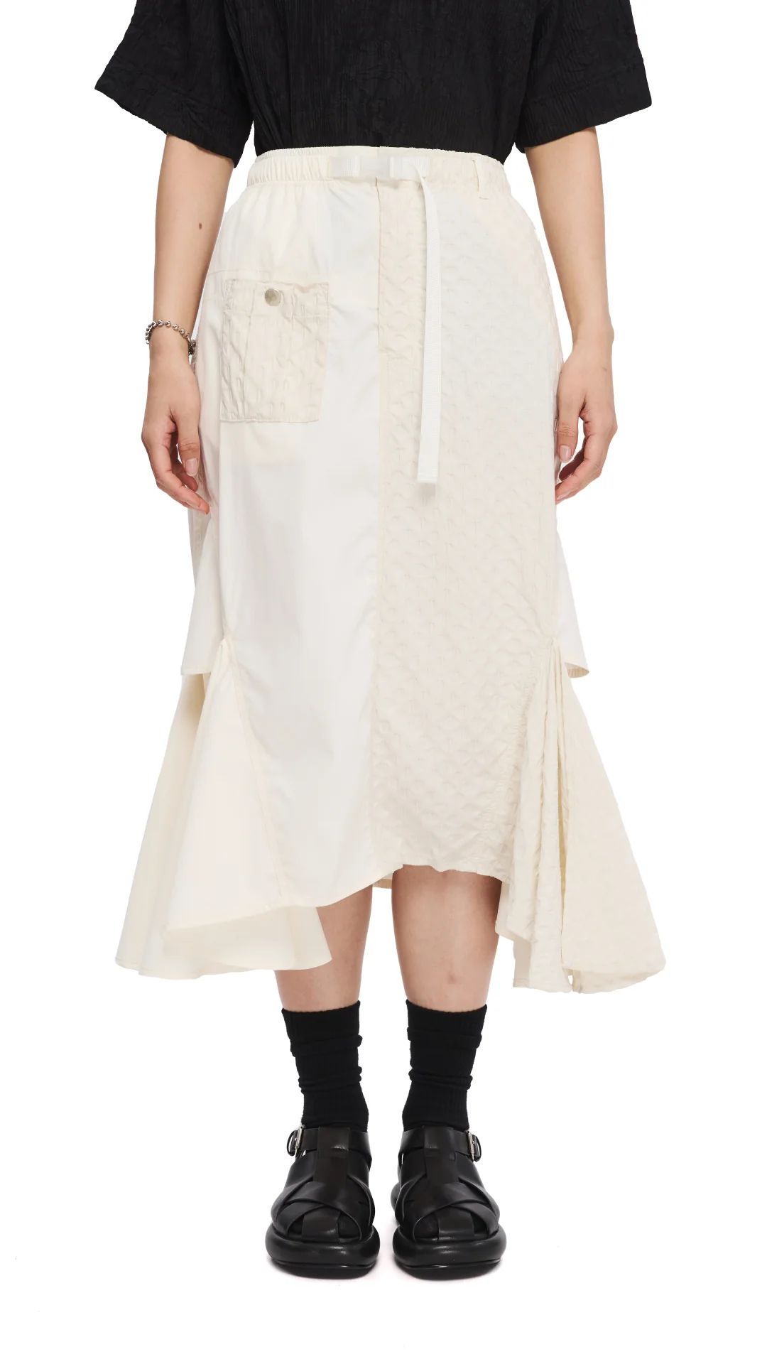 Military Fishtail Skirt - Hudung