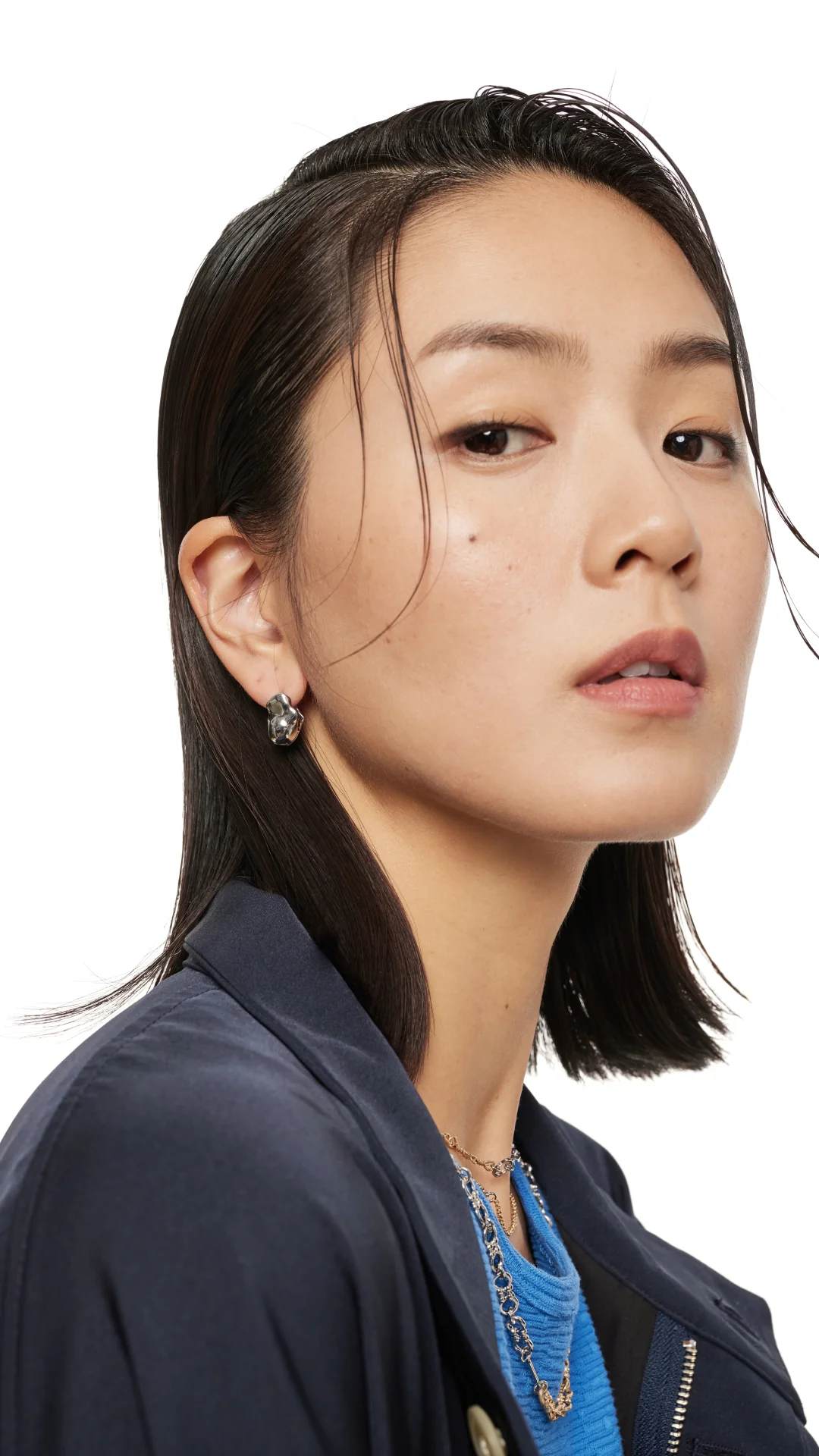 Baroque Pearl Style Earrings - Hudung