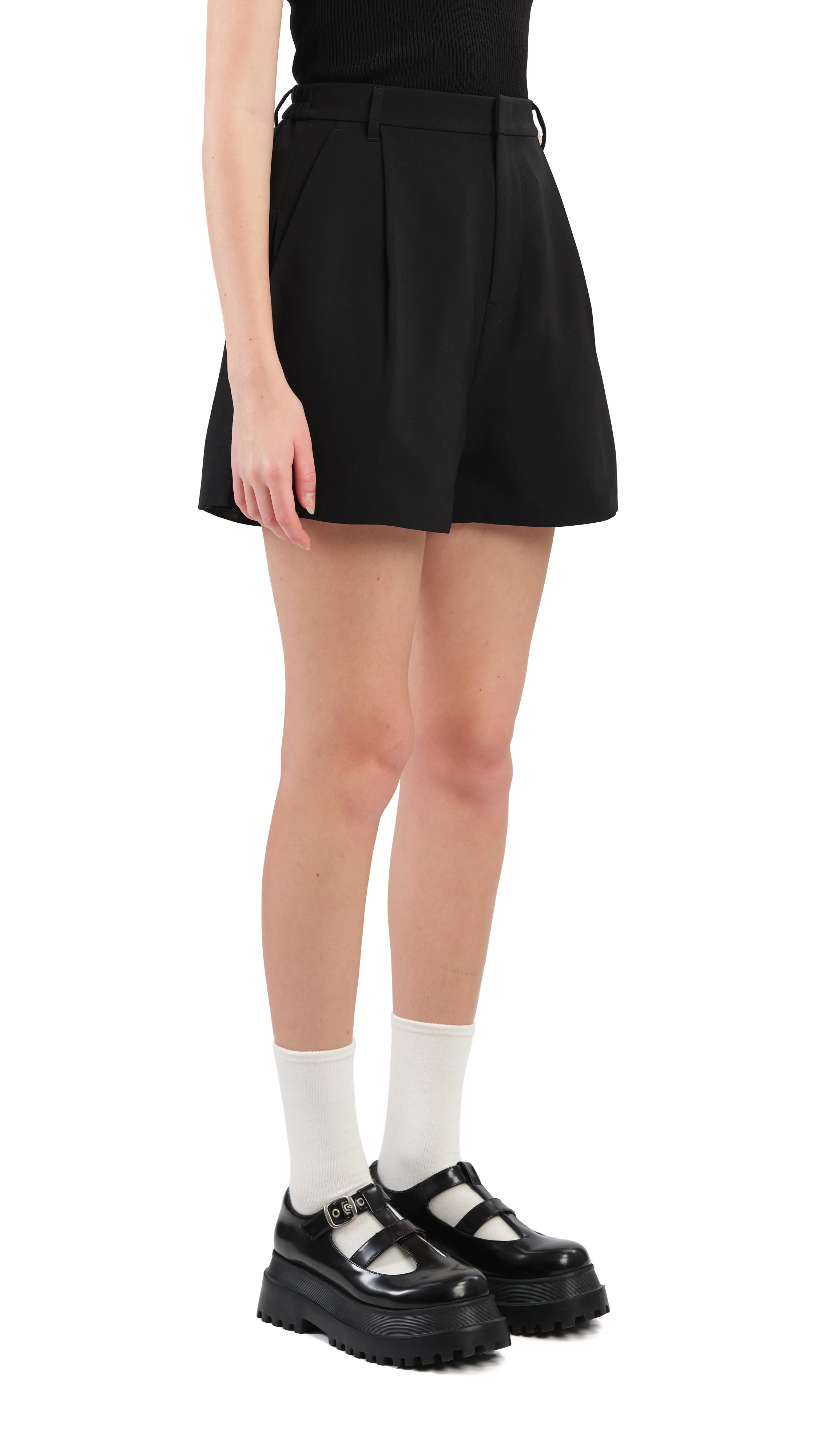 Side Slit Shorts - Hudung