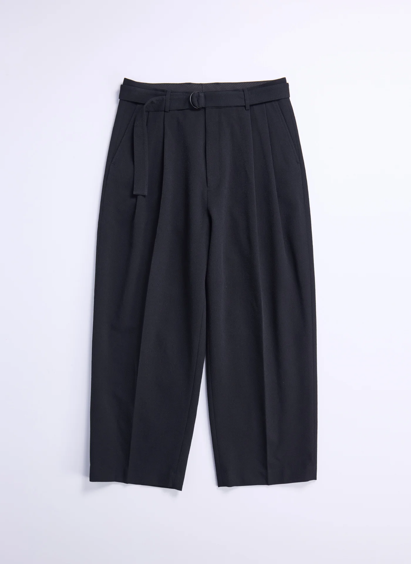 Solotex Garbardine (Work) Pleated WidePants (P-17) - Hudung
