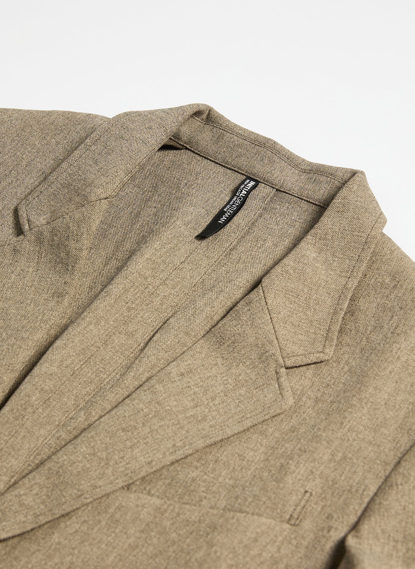 Naturemier Melange Polyester Soft Single Breasted Blazer - Hudung