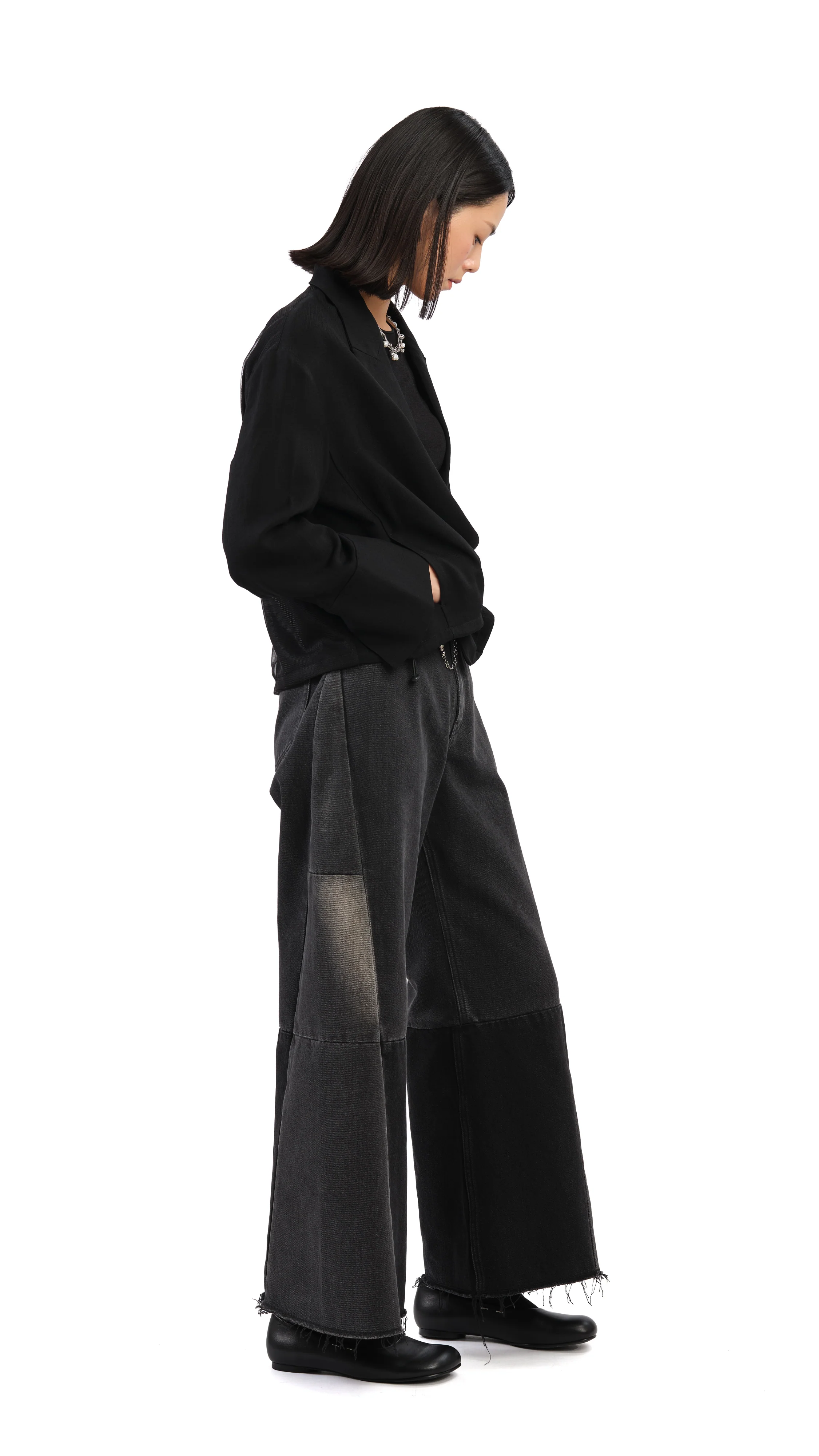 Mesh Blazer - Hudung