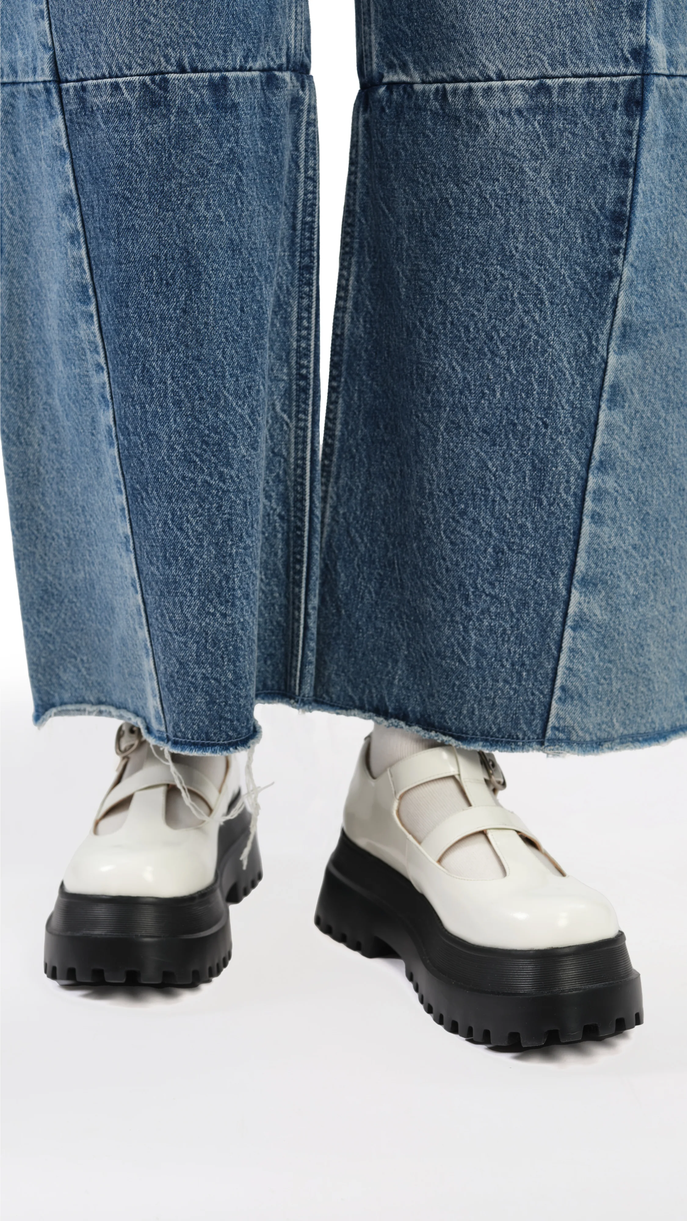 Chunky Mary Jane Shoes - Hudung