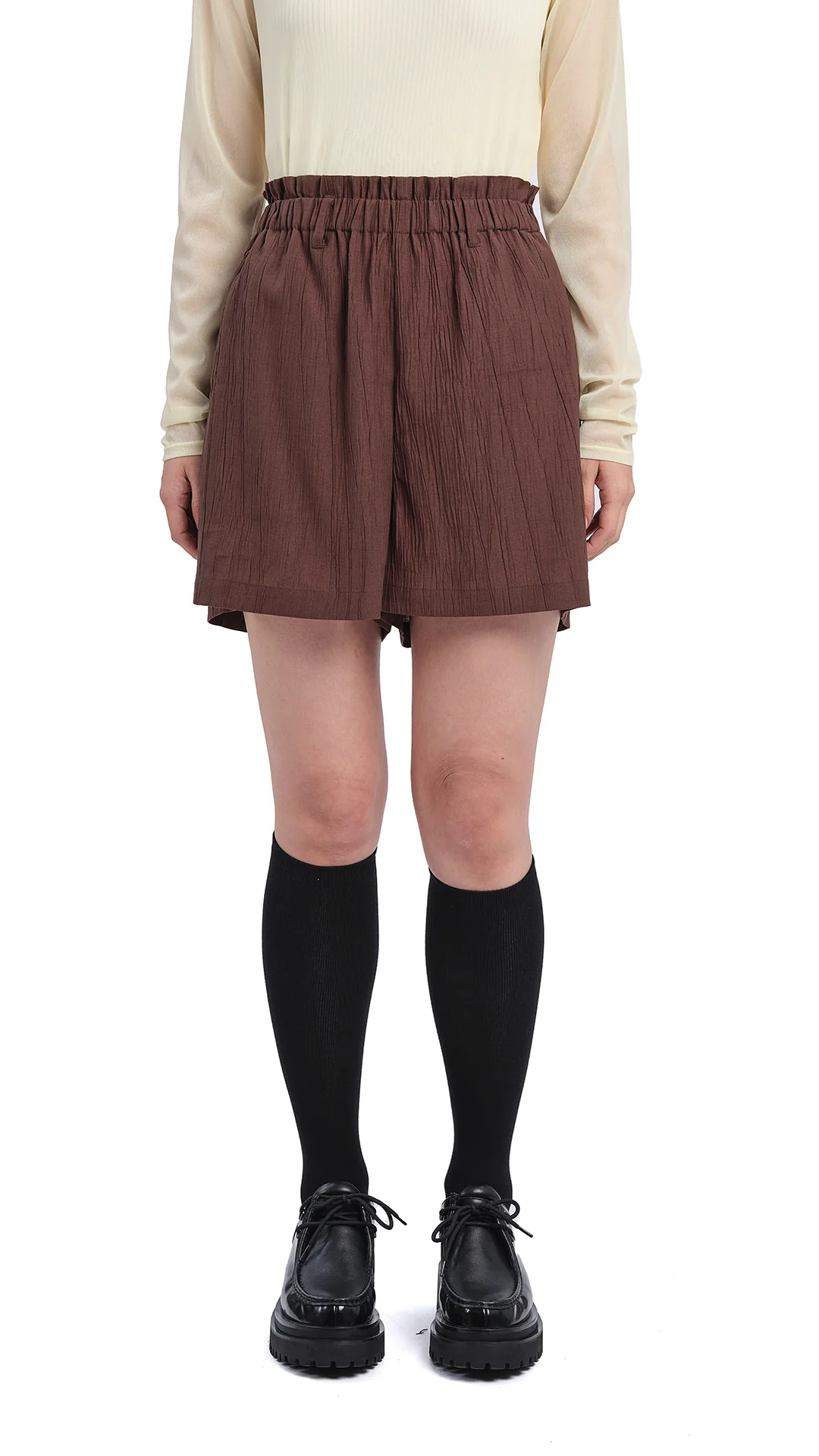 Creased Shorts - Hudung