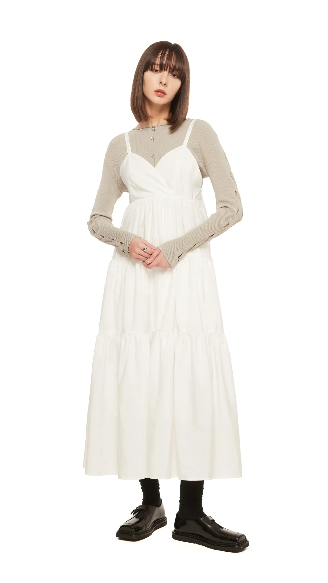 Tiered Camisole Dress - Hudung