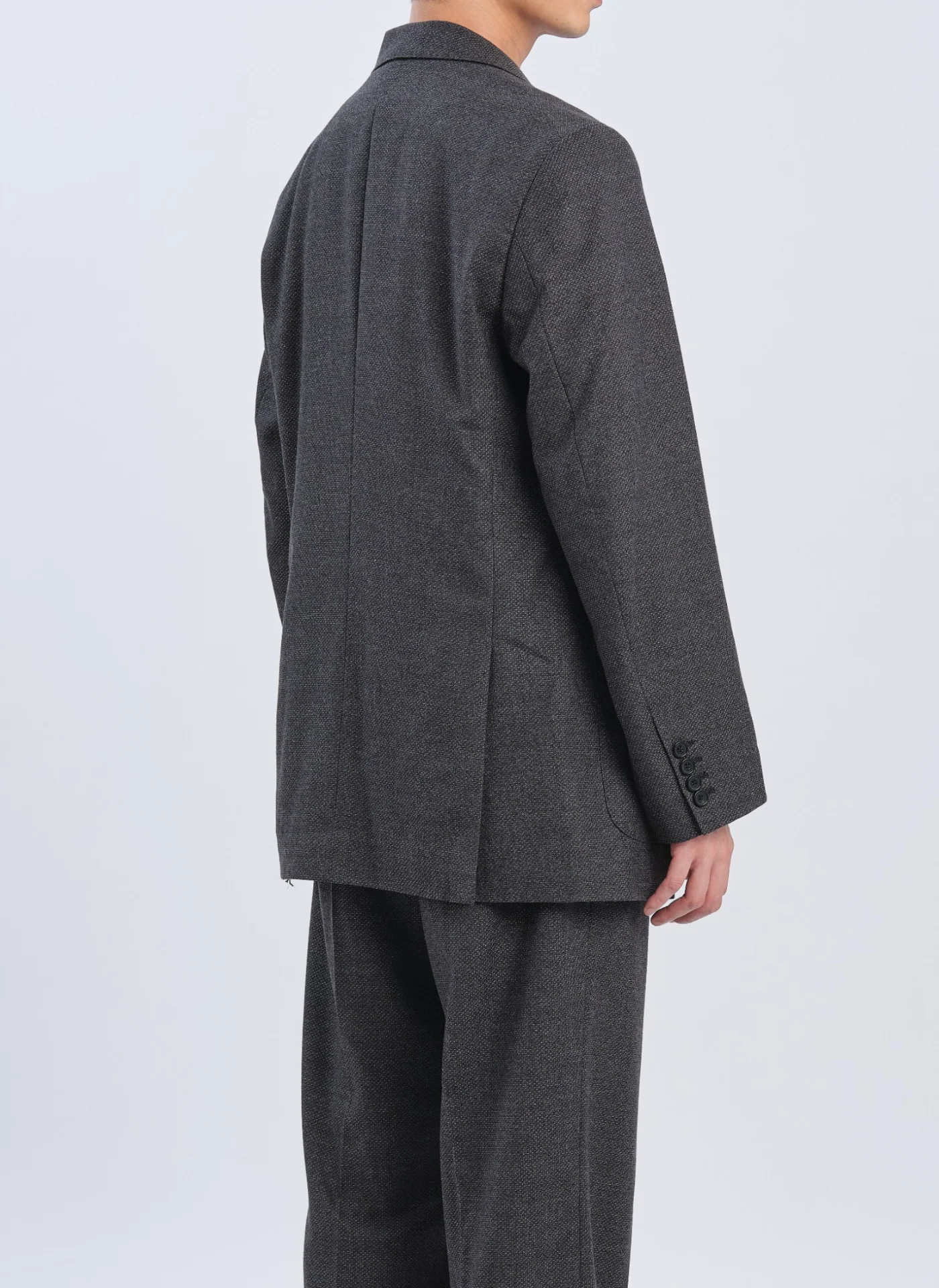 Marzotto Wool Full Constructed Single Breasted Suit Blazer - Hudung