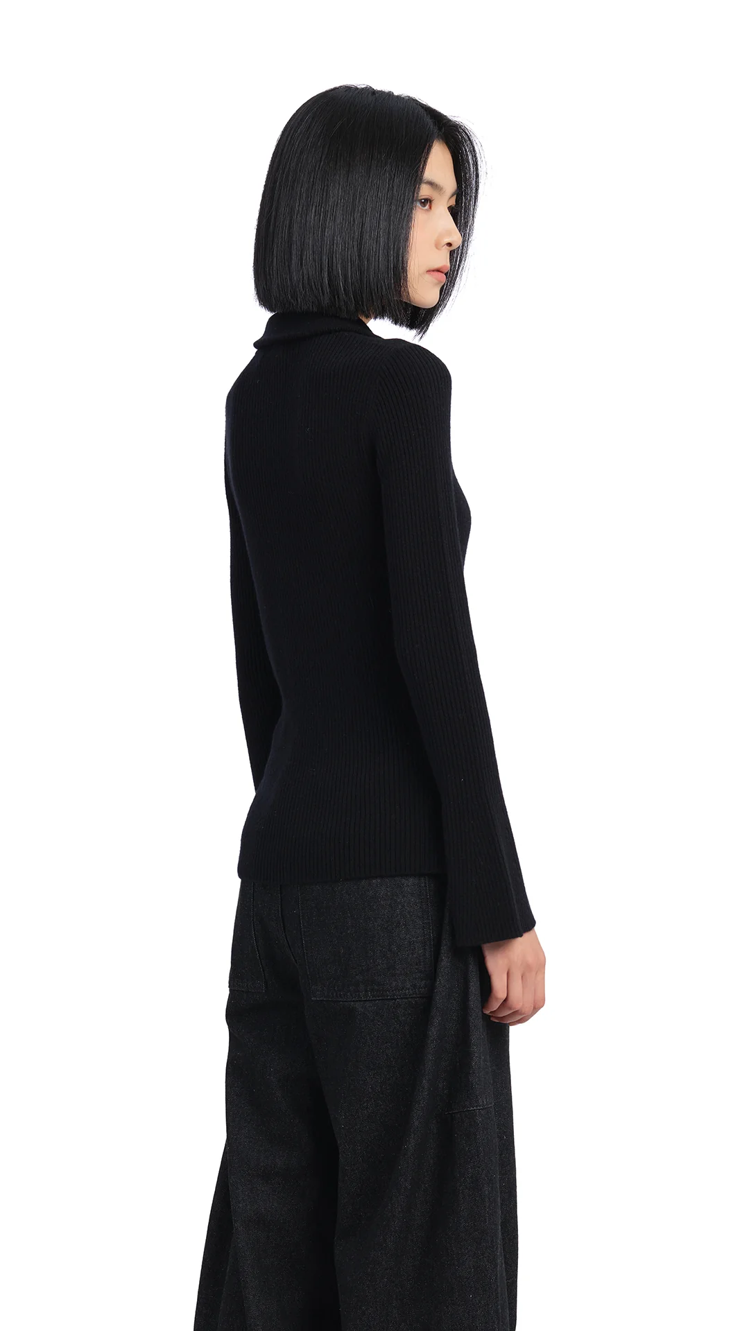 Zip-Up Cardigan - Hudung