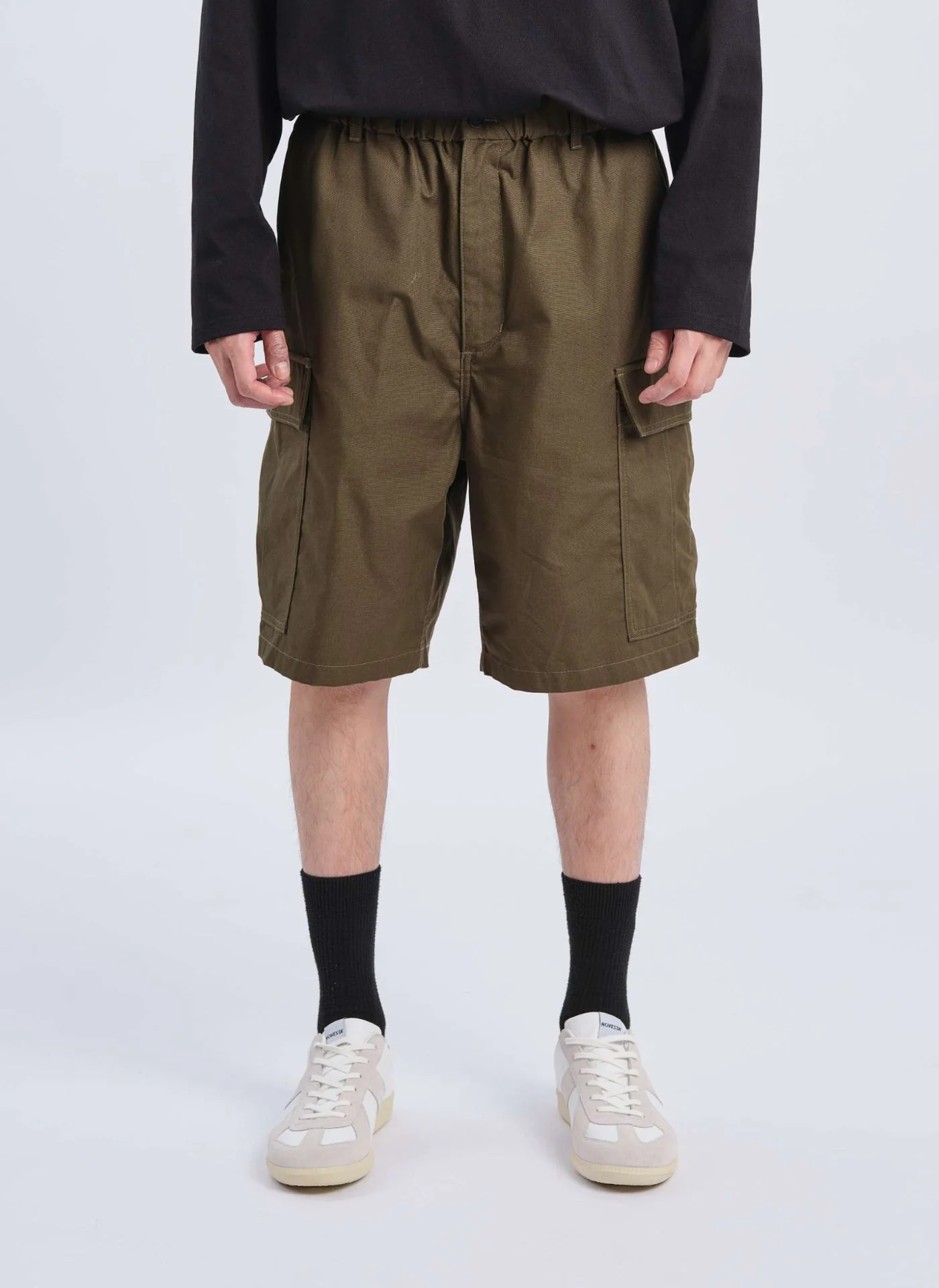 Cordura Canvas Cargo Easy Shorts - Hudung