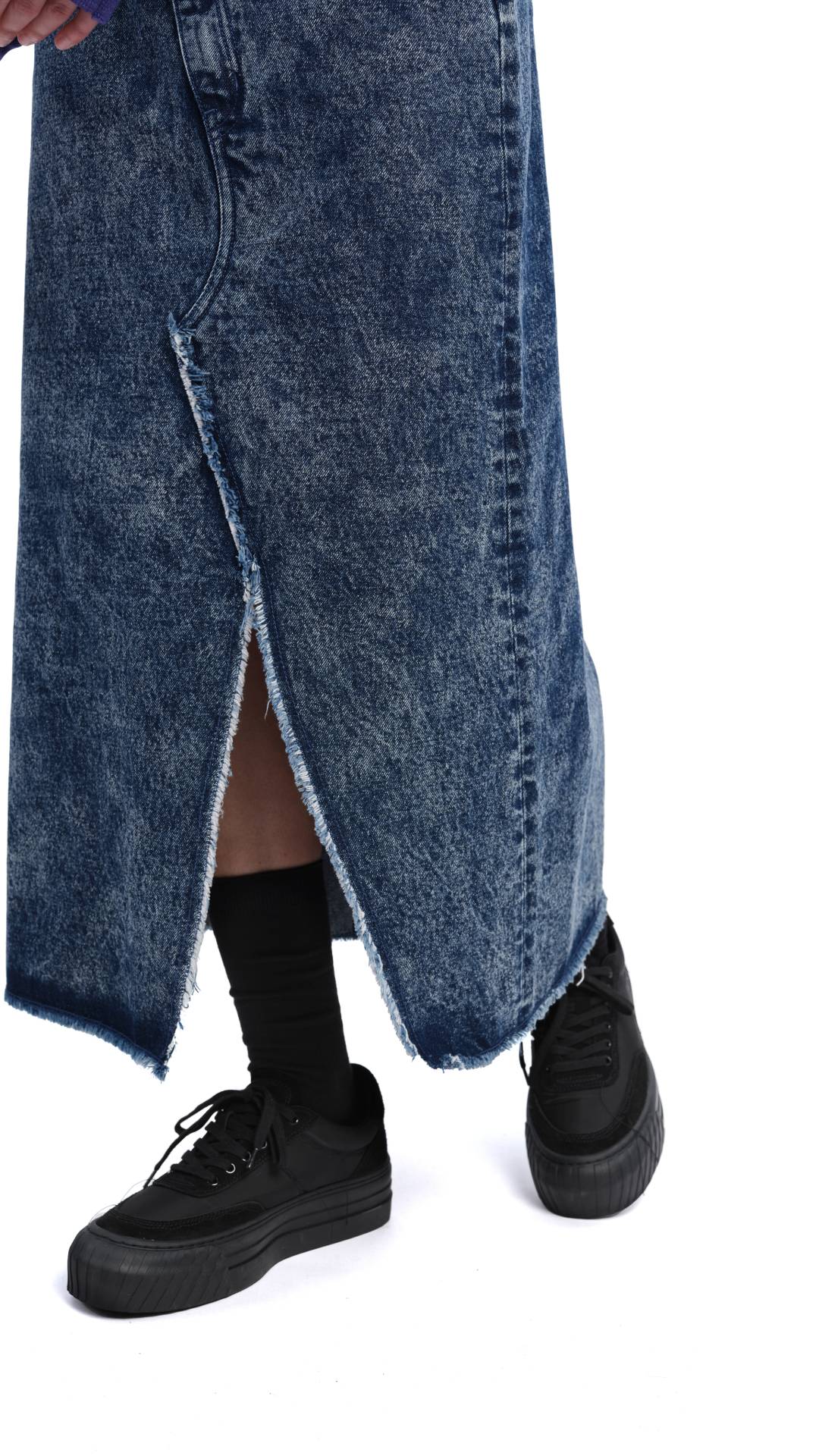 Platform Stitch Sneakers - Hudung