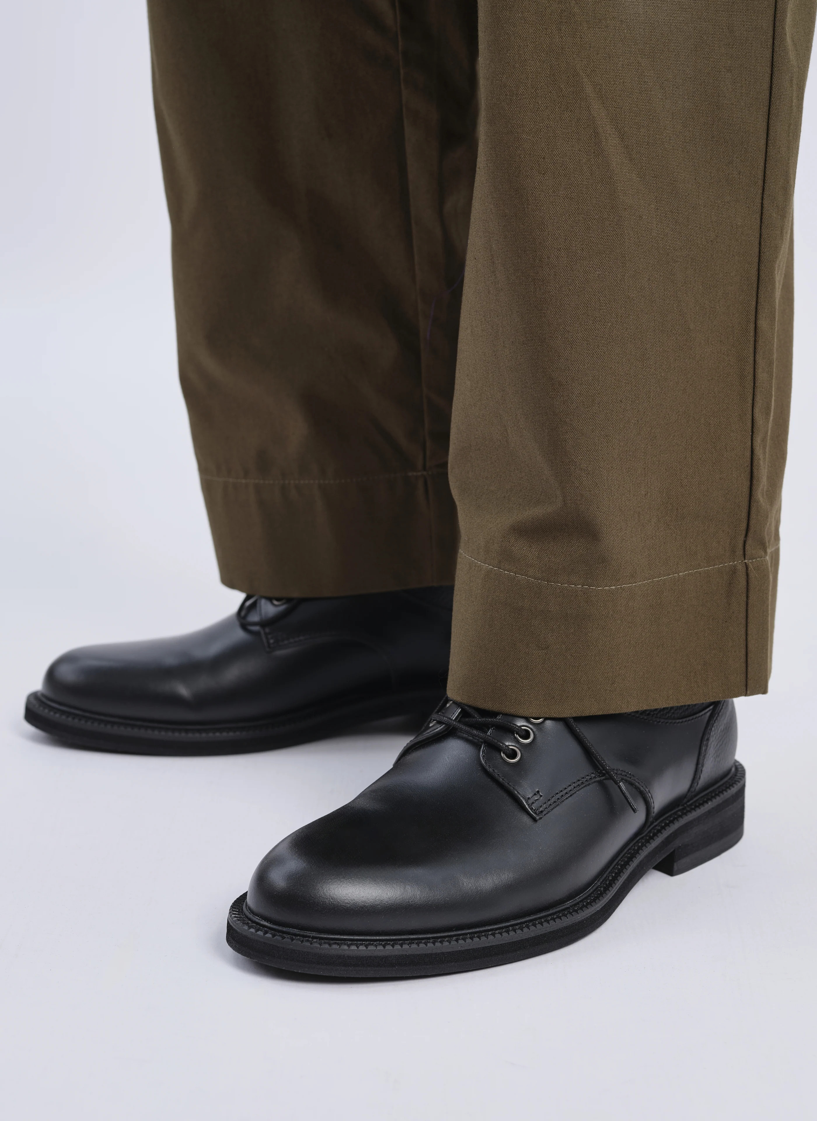 Leather Derby Shoes - Hudung