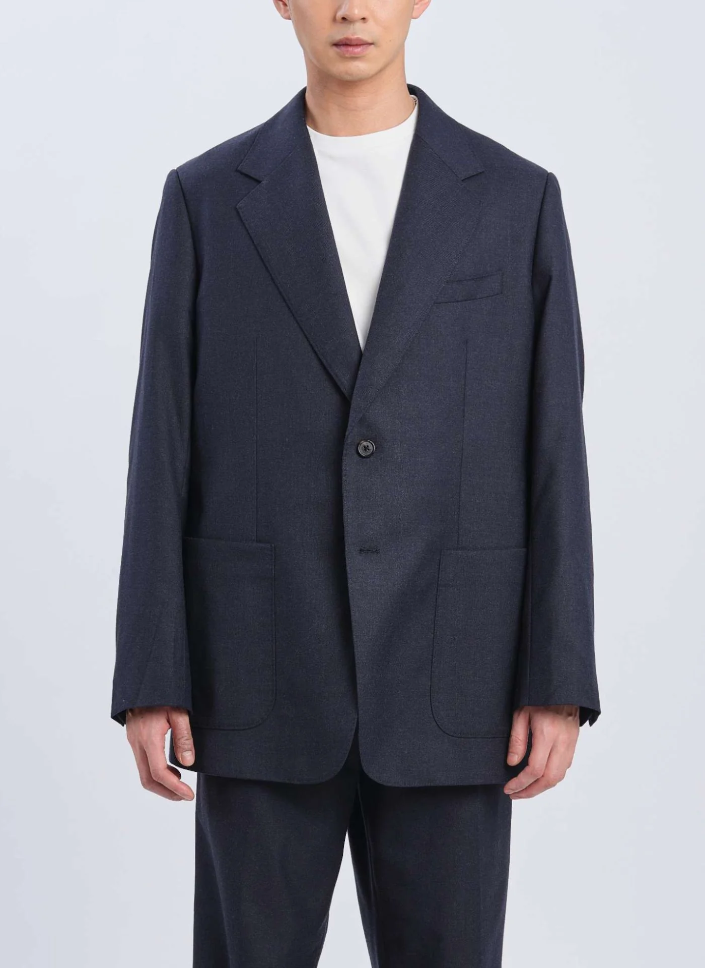 Cordura Combat Wool Full Constructed Single Breasted Suit Blazer - Hudung