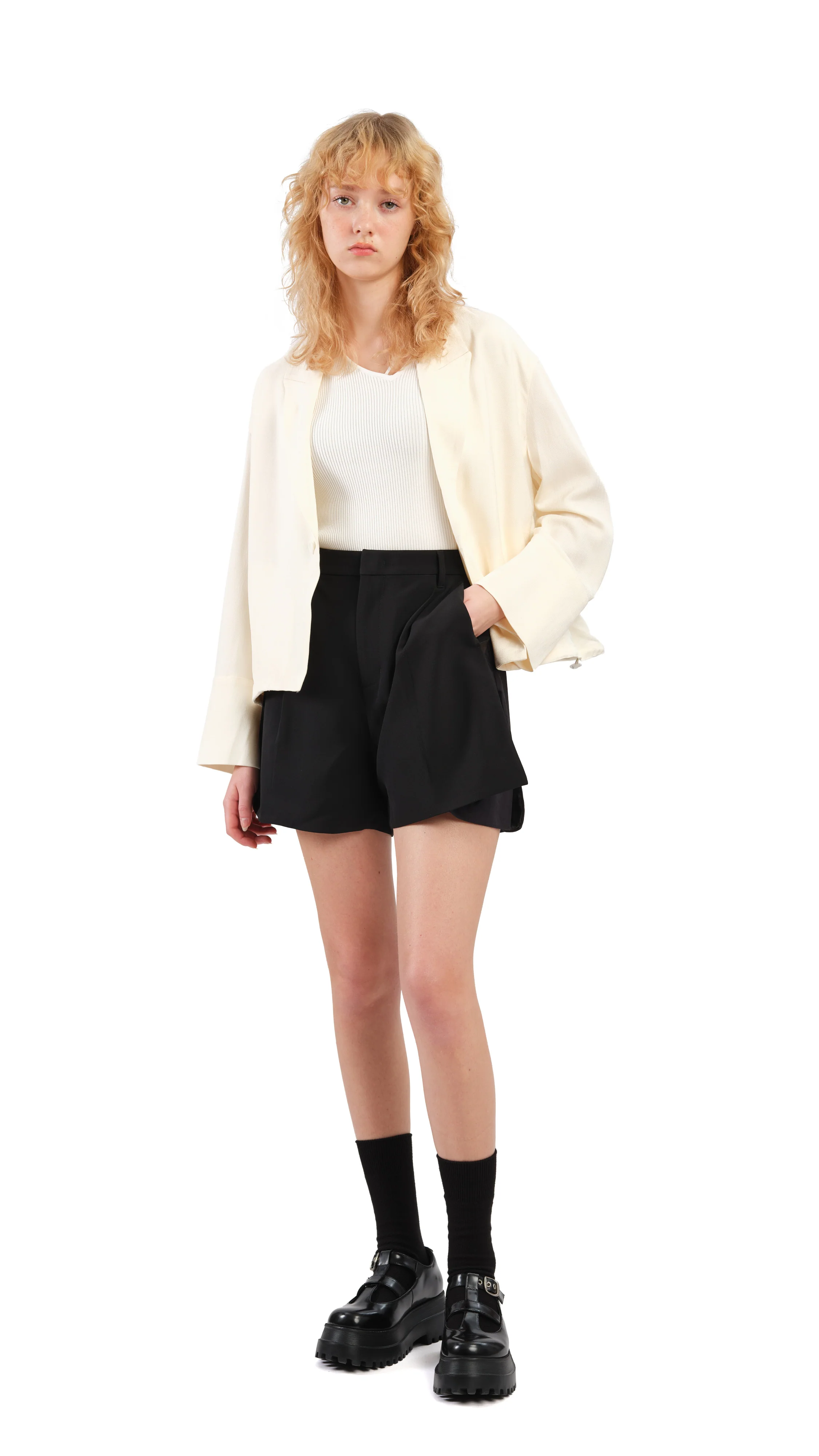 Mesh Blazer - Hudung