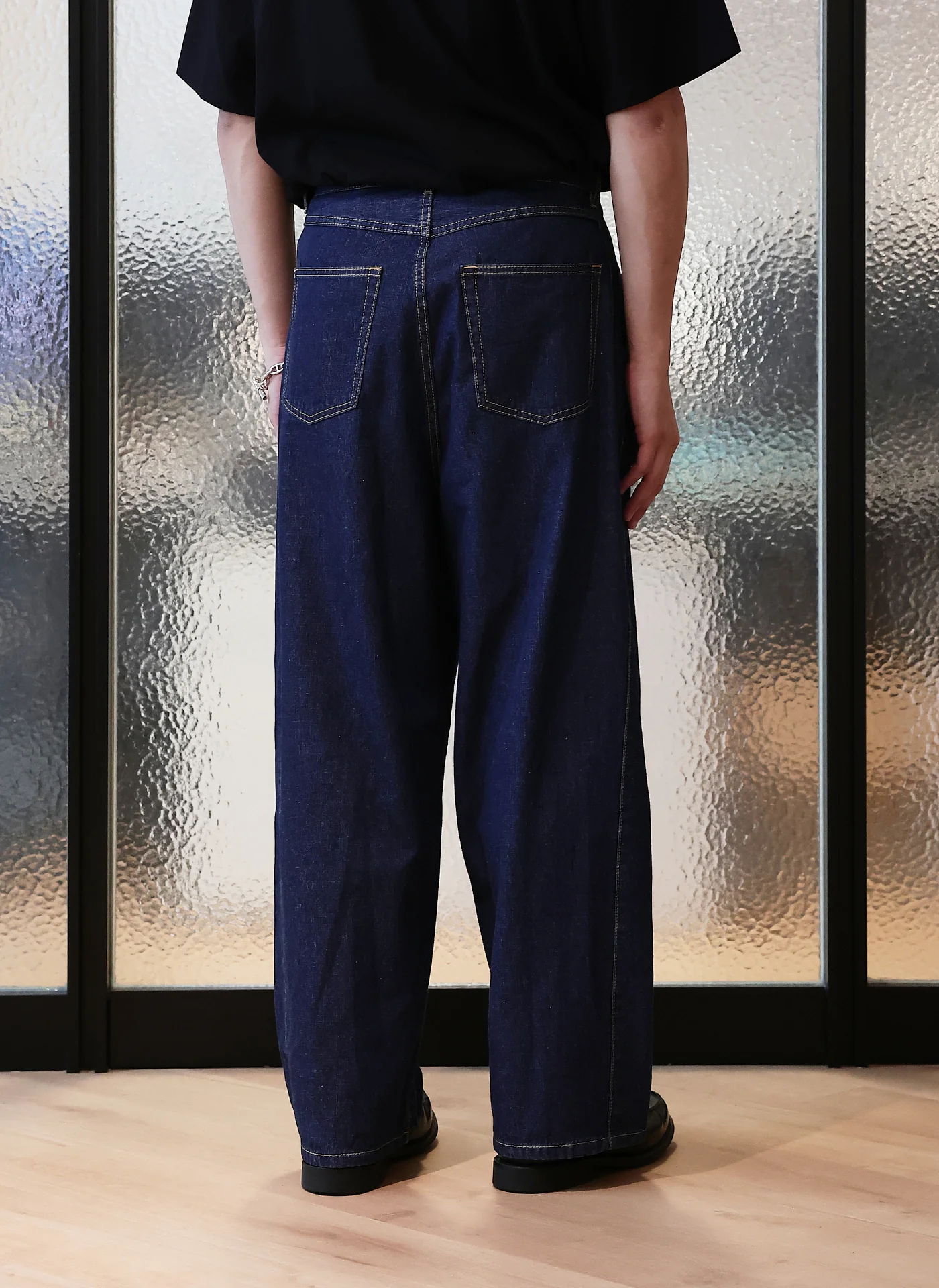 Cotton Denim 3D Jeans - Hudung