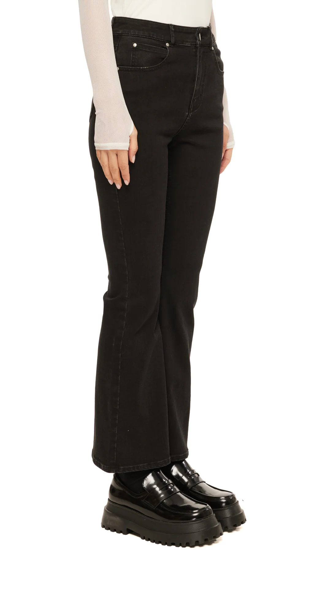 Boot-Cut Jeans - Hudung