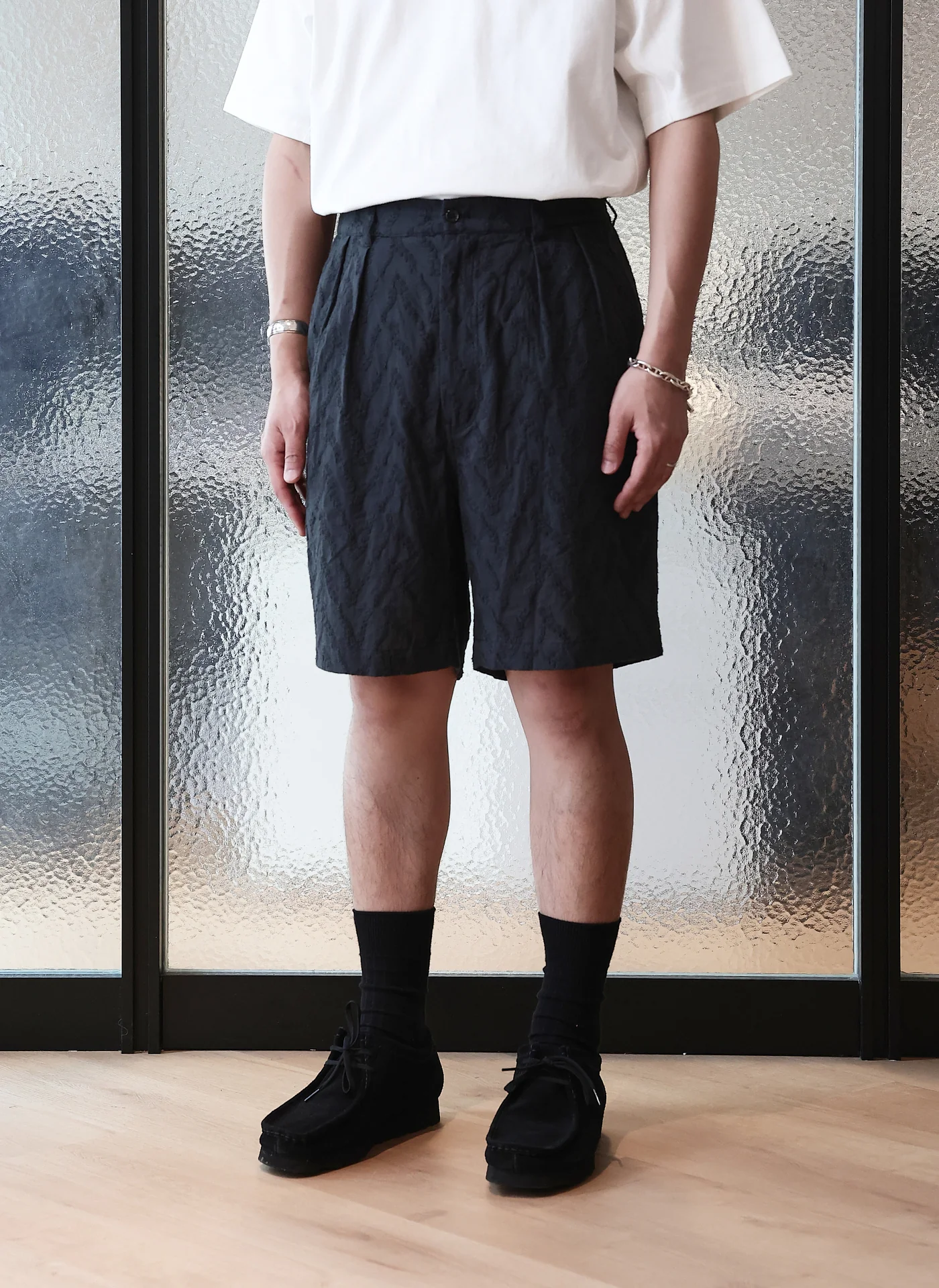 Cotton Embroidery Short - Hudung