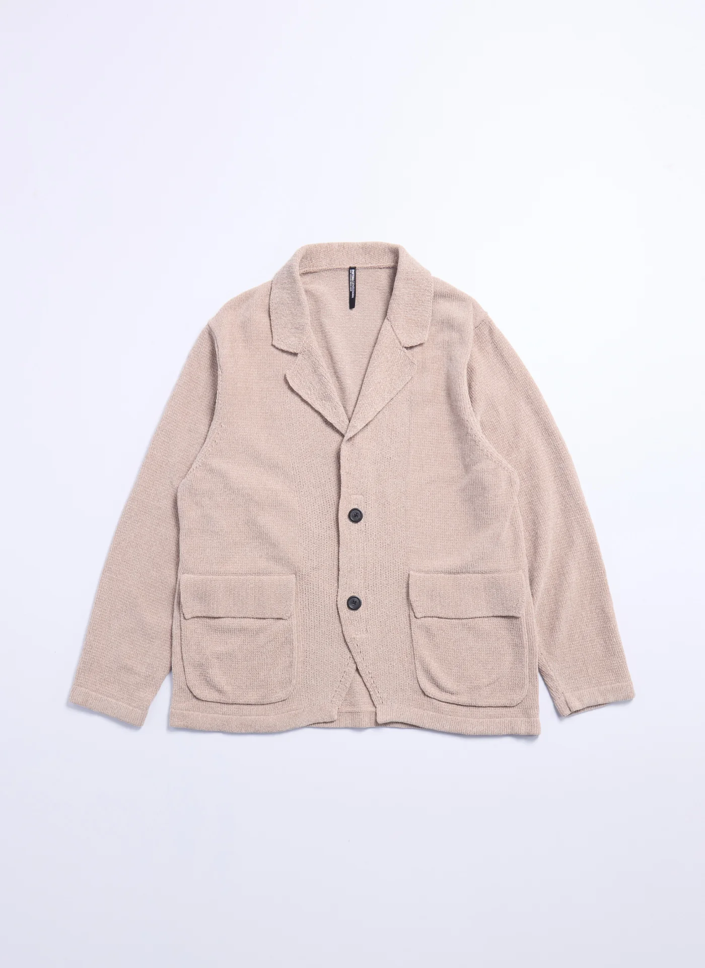 Polyester Velvet Knitted Blazer - Hudung