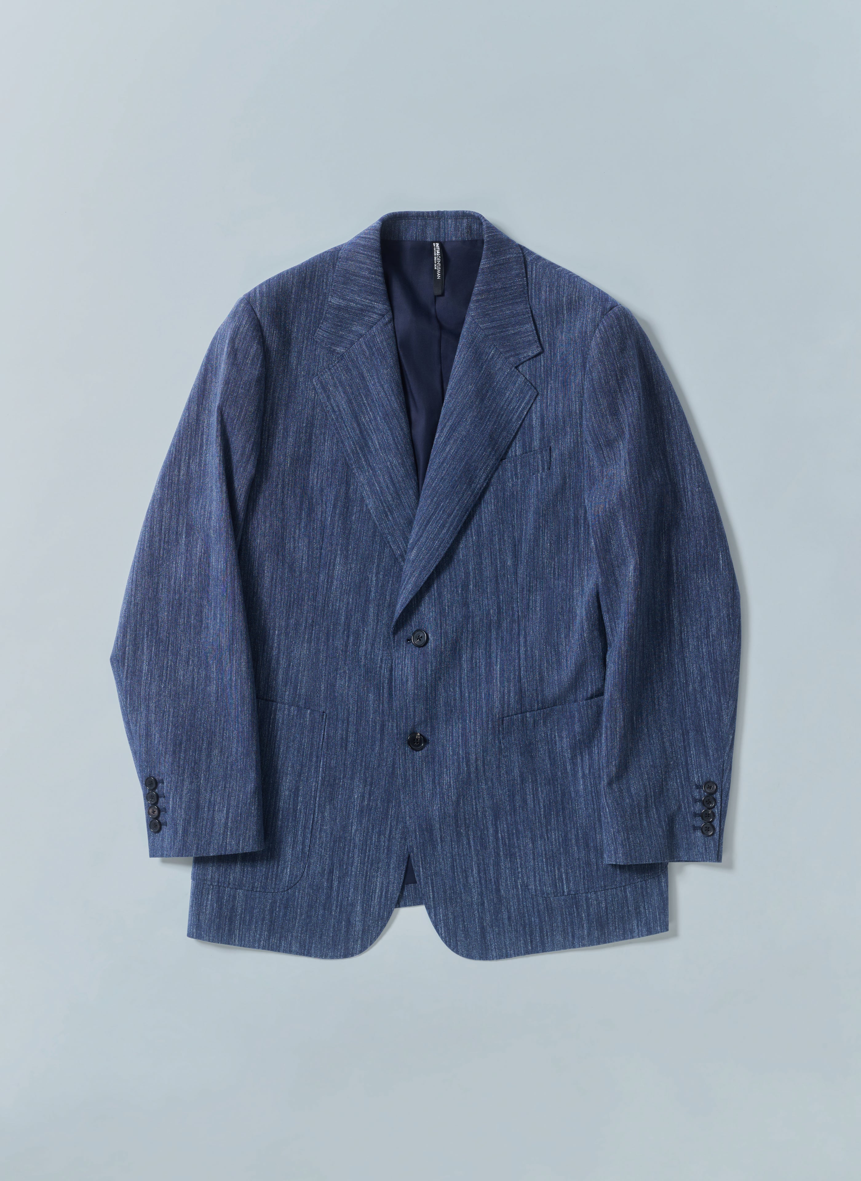 Marzotto Cotton Wool Construction Blazer - Hudung