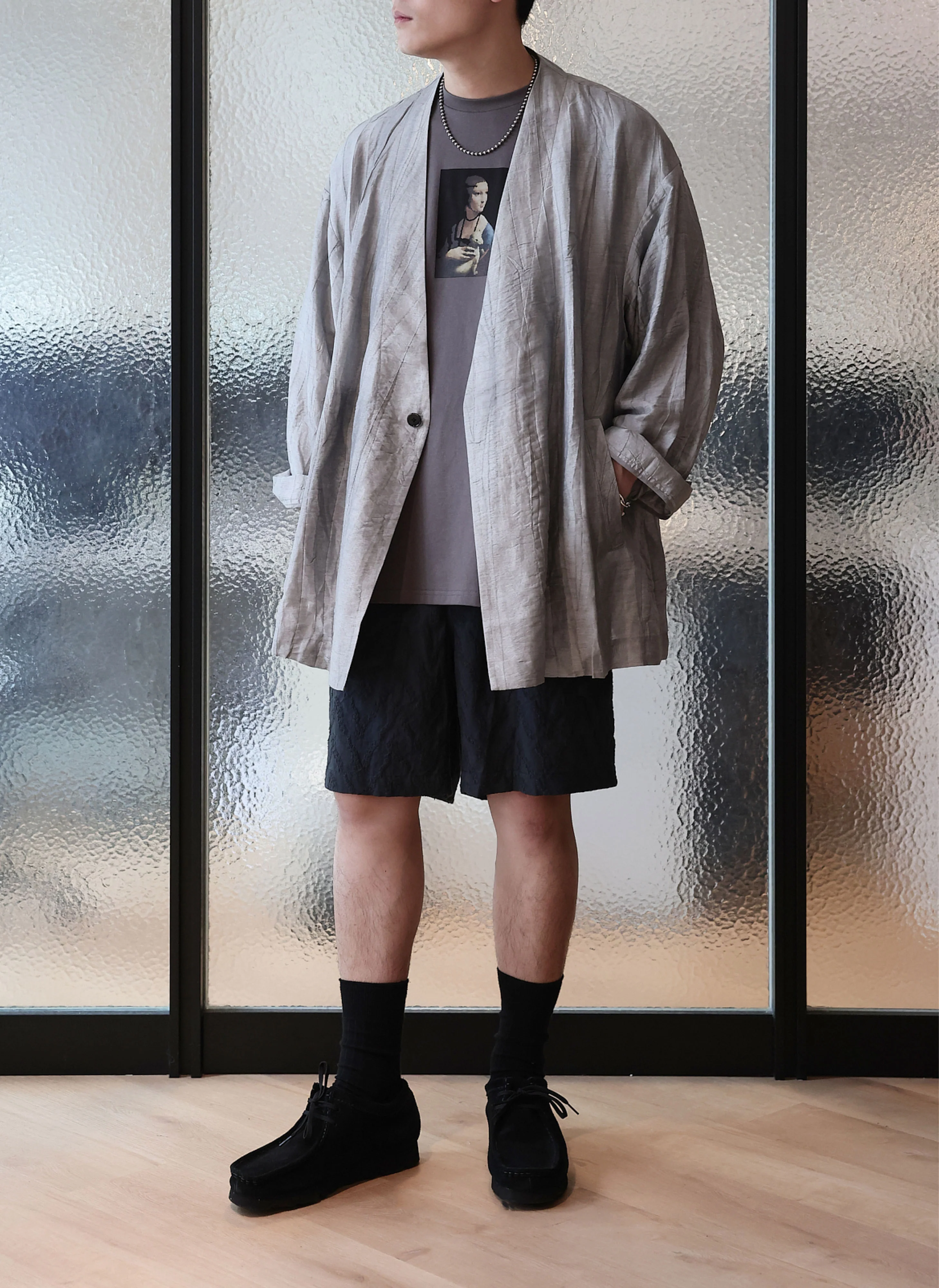 Cotton Embroidery Short - Hudung