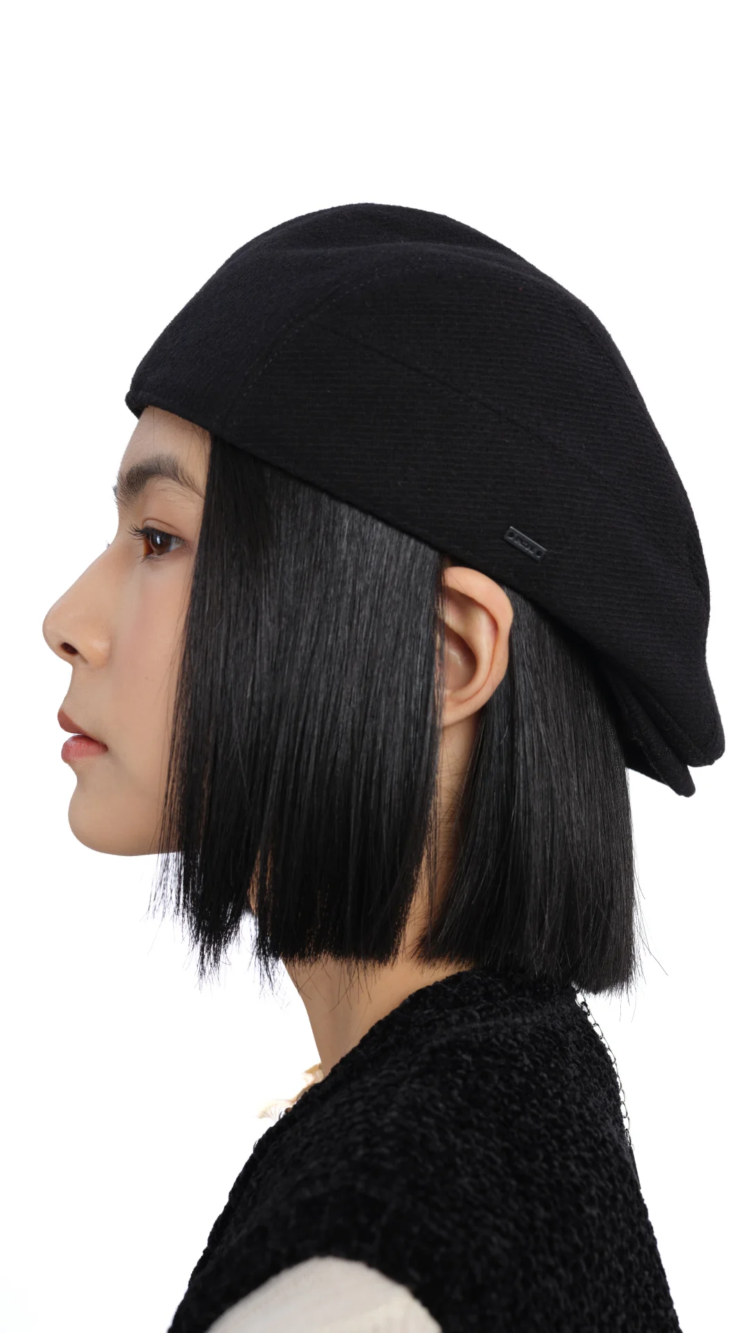 Wider Wool Flat Cap - Hudung