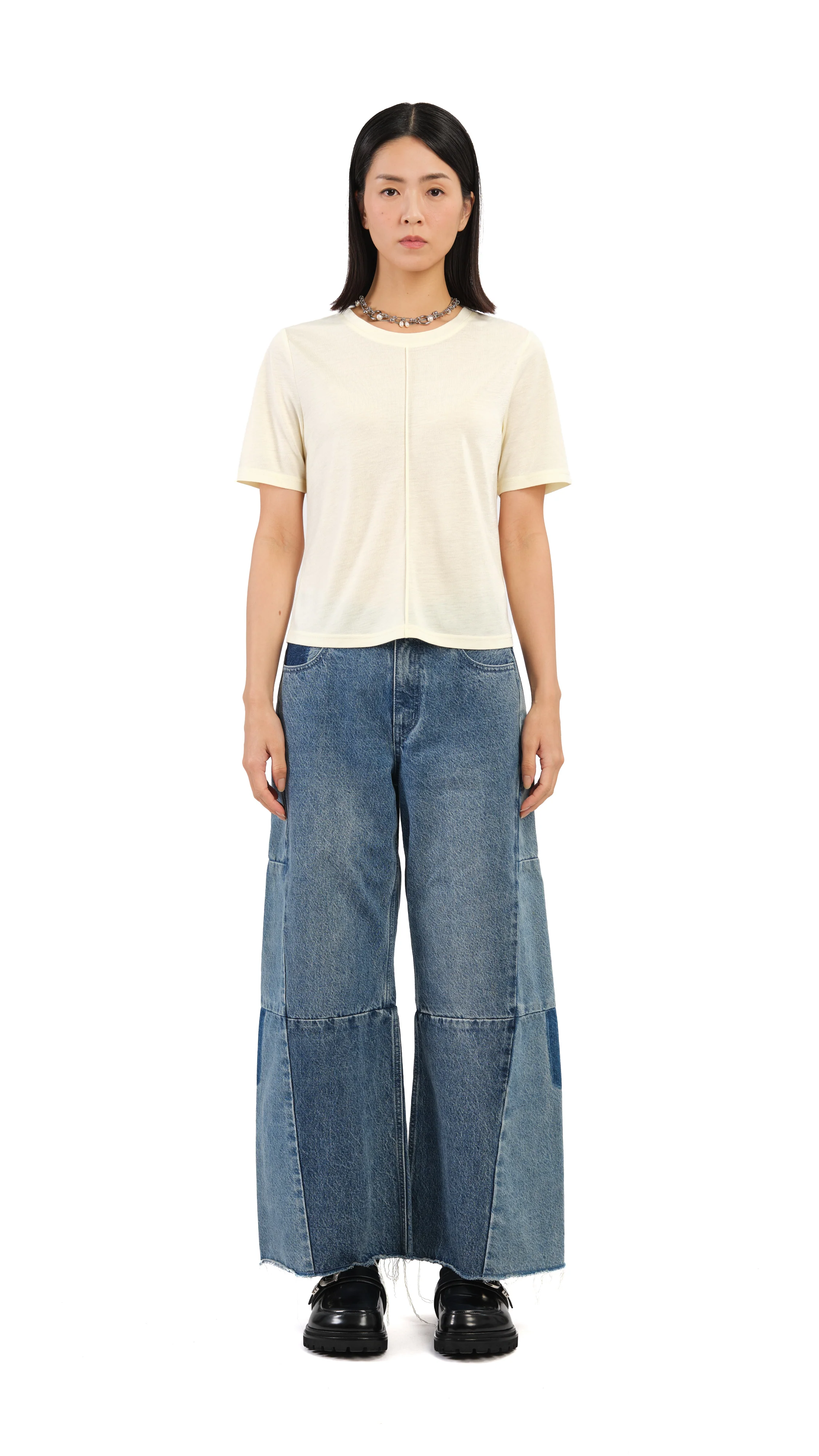 Simmer Short Sleeves Top - Hudung