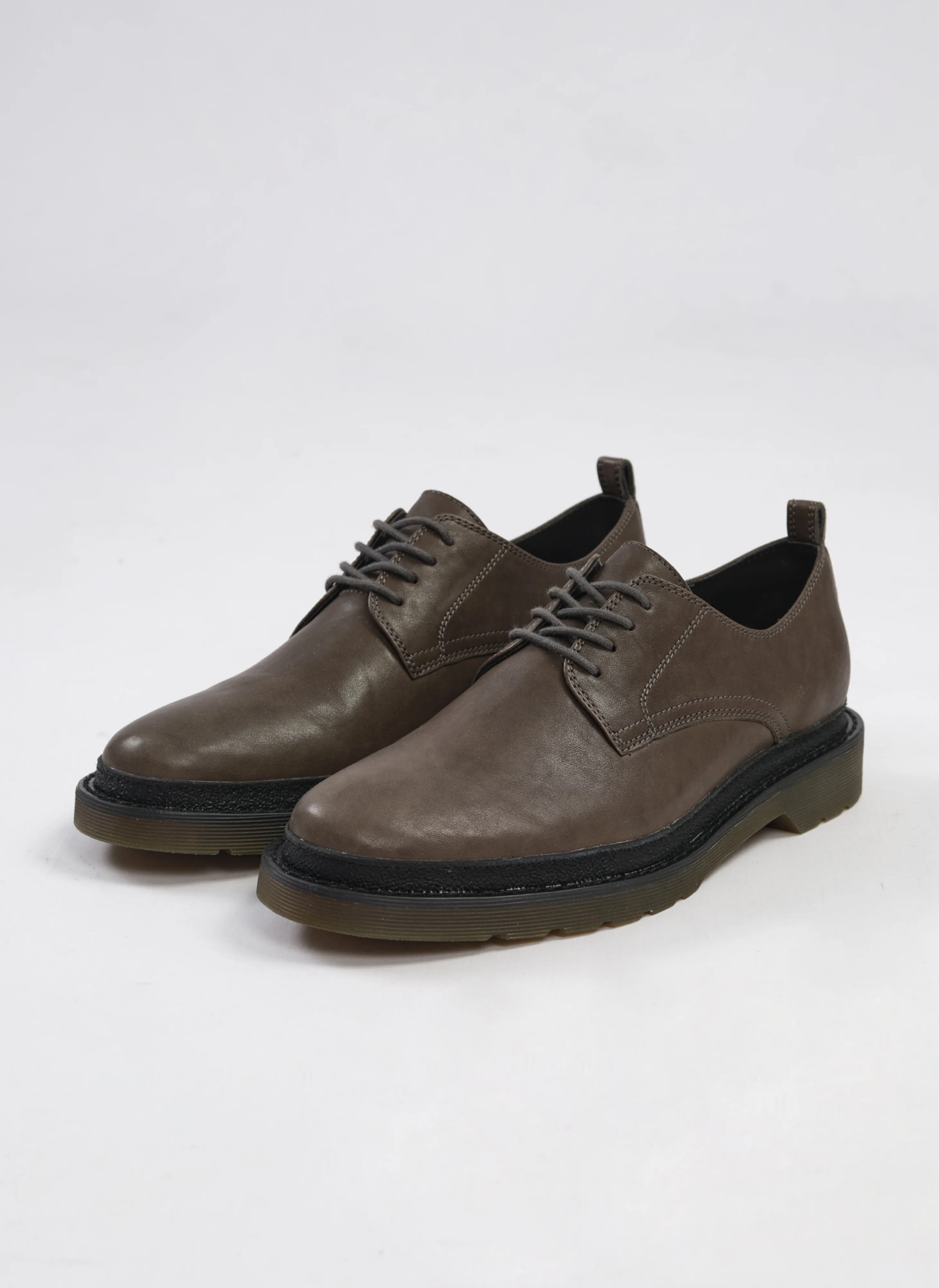 Leather Derby Shoes - Hudung