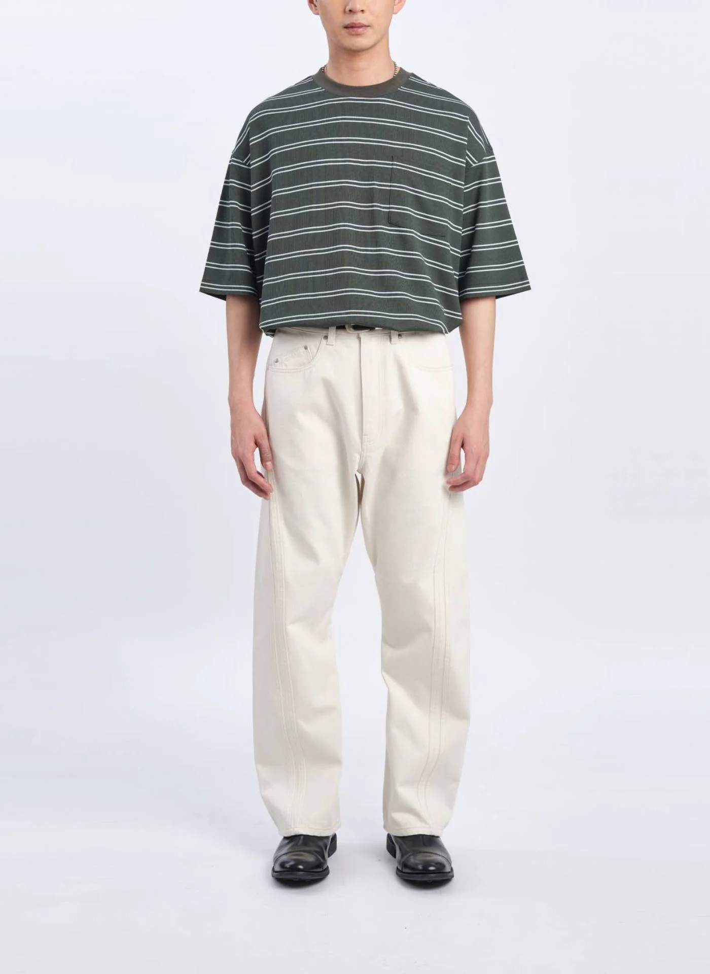 Cotton Denim Jeans - Hudung