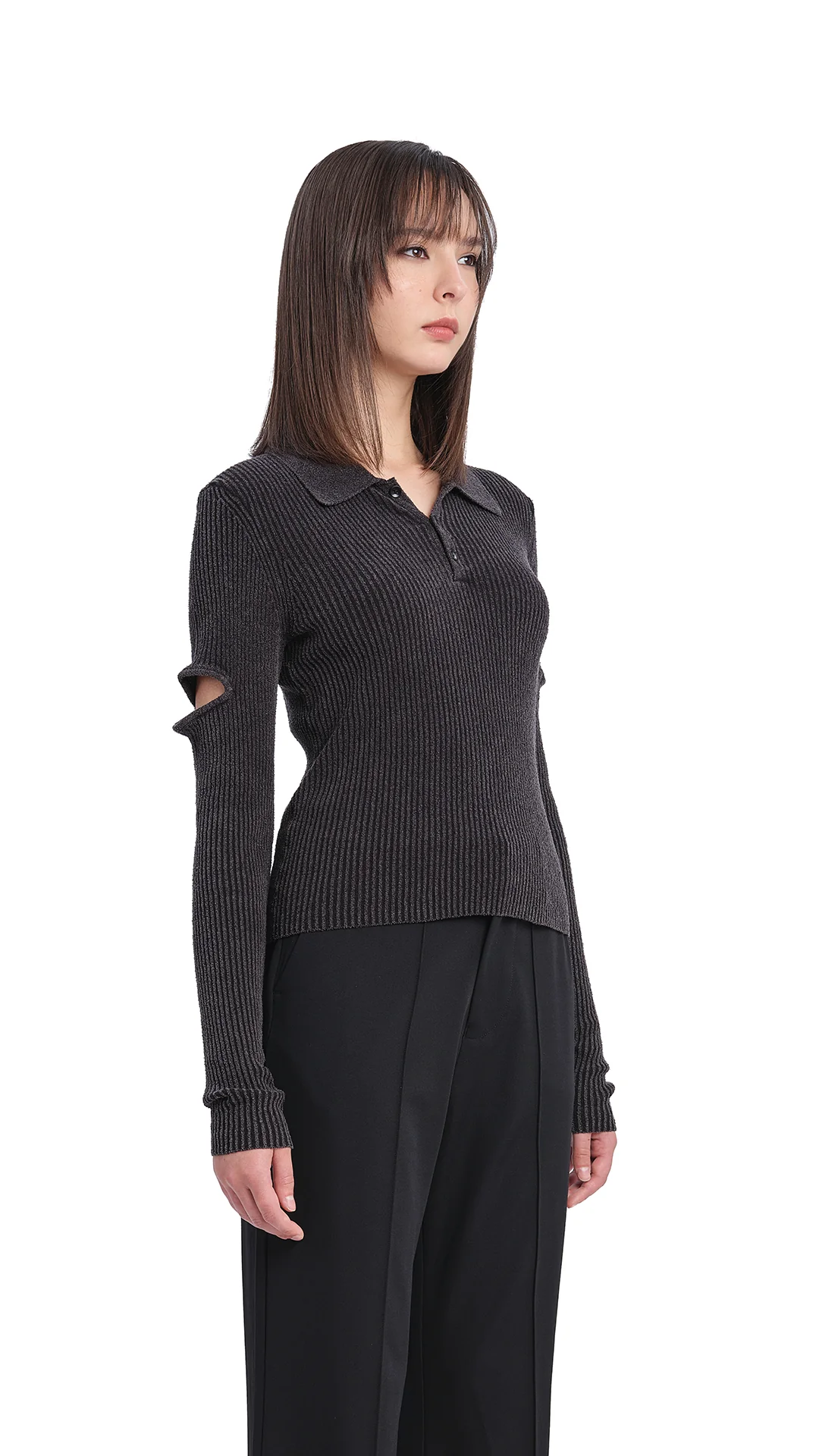 Soil Knit Polo - Hudung