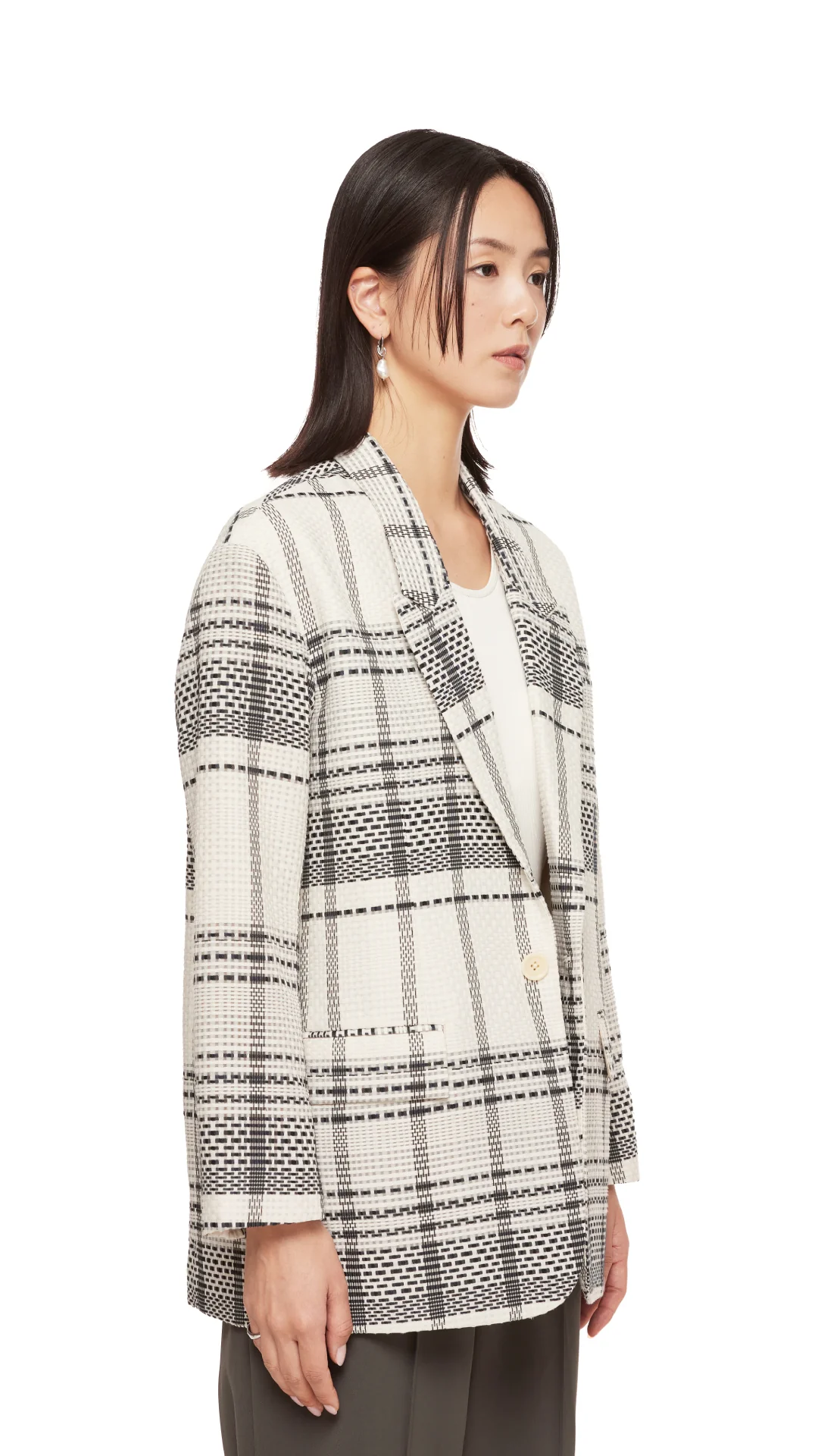 Oversized Blazer - Hudung