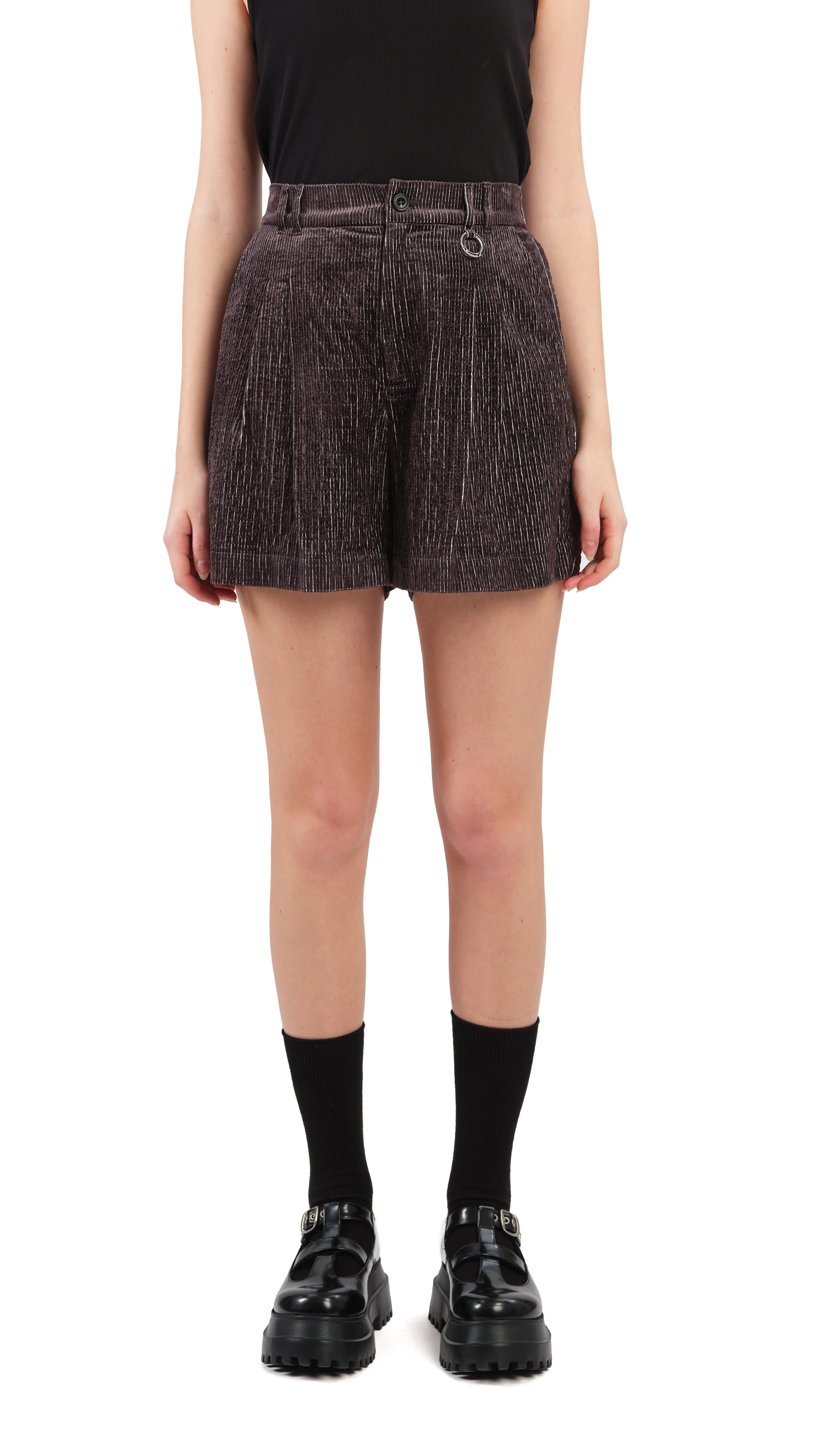 Corduroy Shorts - Hudung