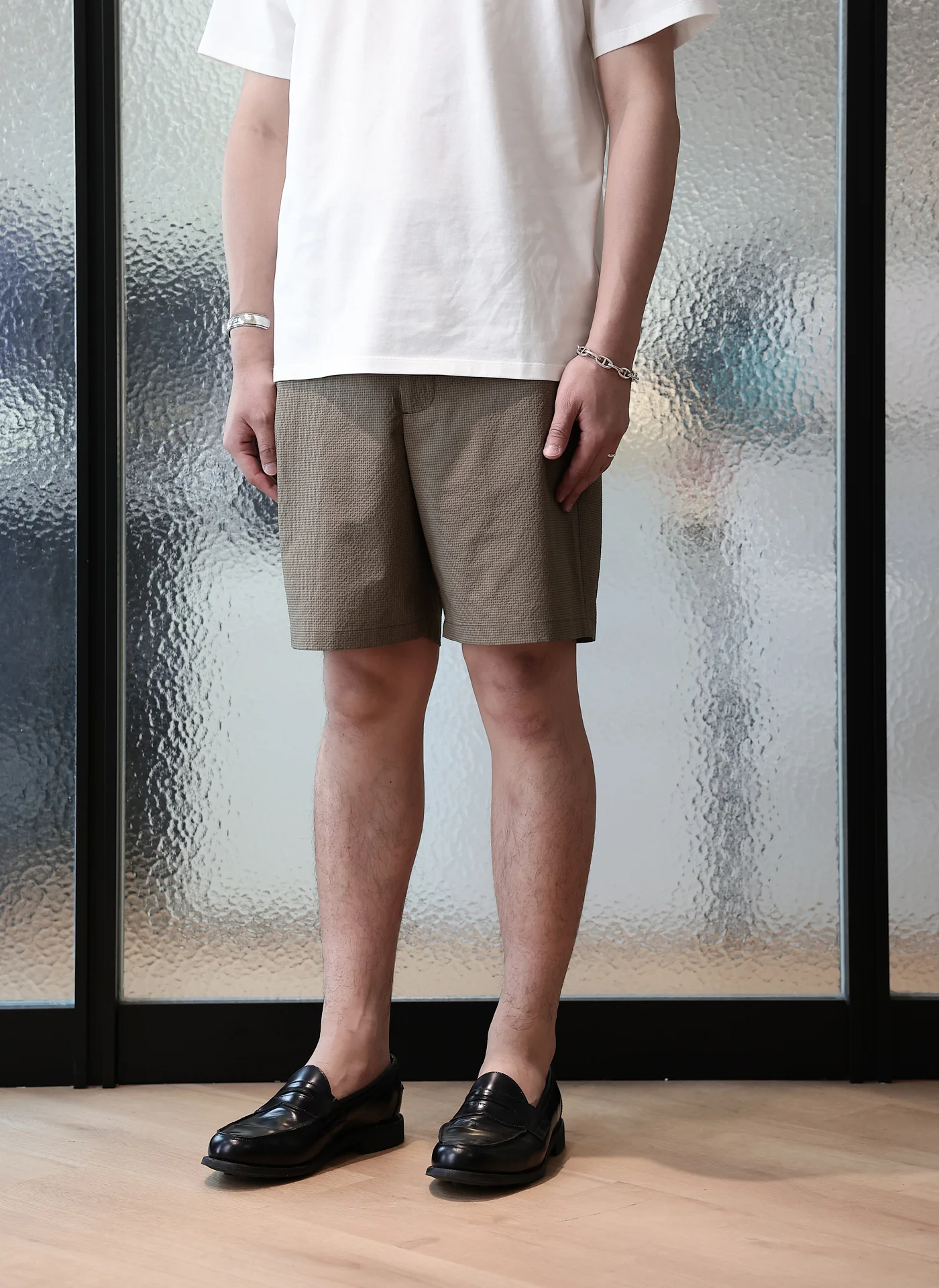 Seersuker Solotex Shorts - Hudung