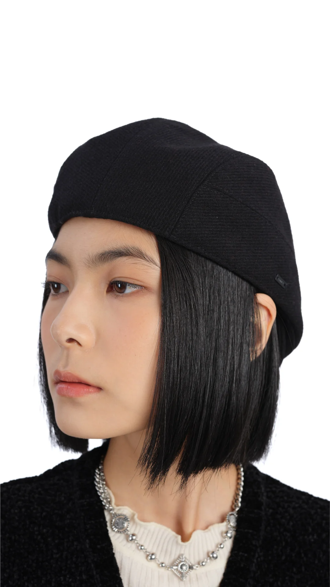 Wider Wool Flat Cap - Hudung