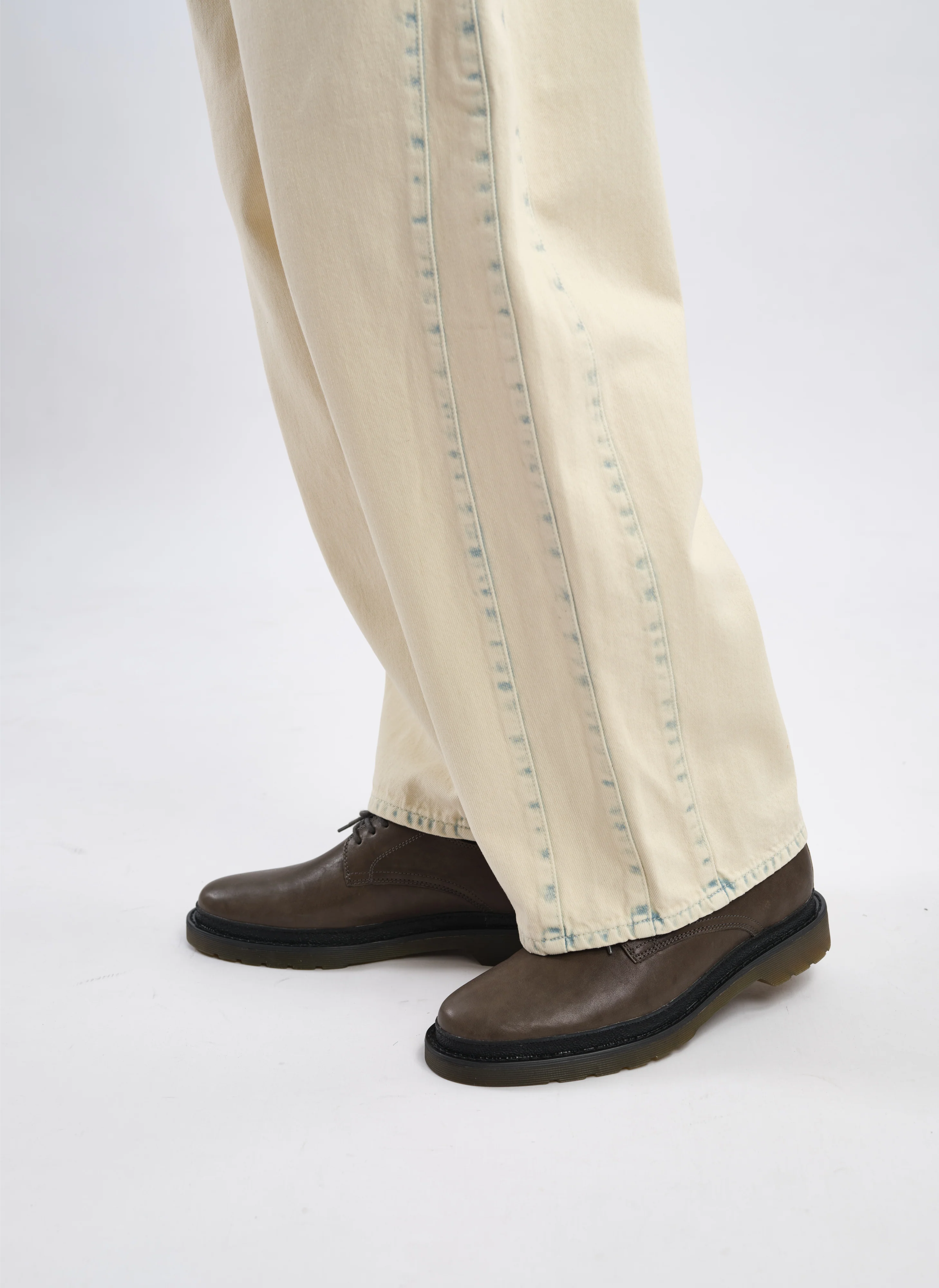 Leather Derby Shoes - Hudung