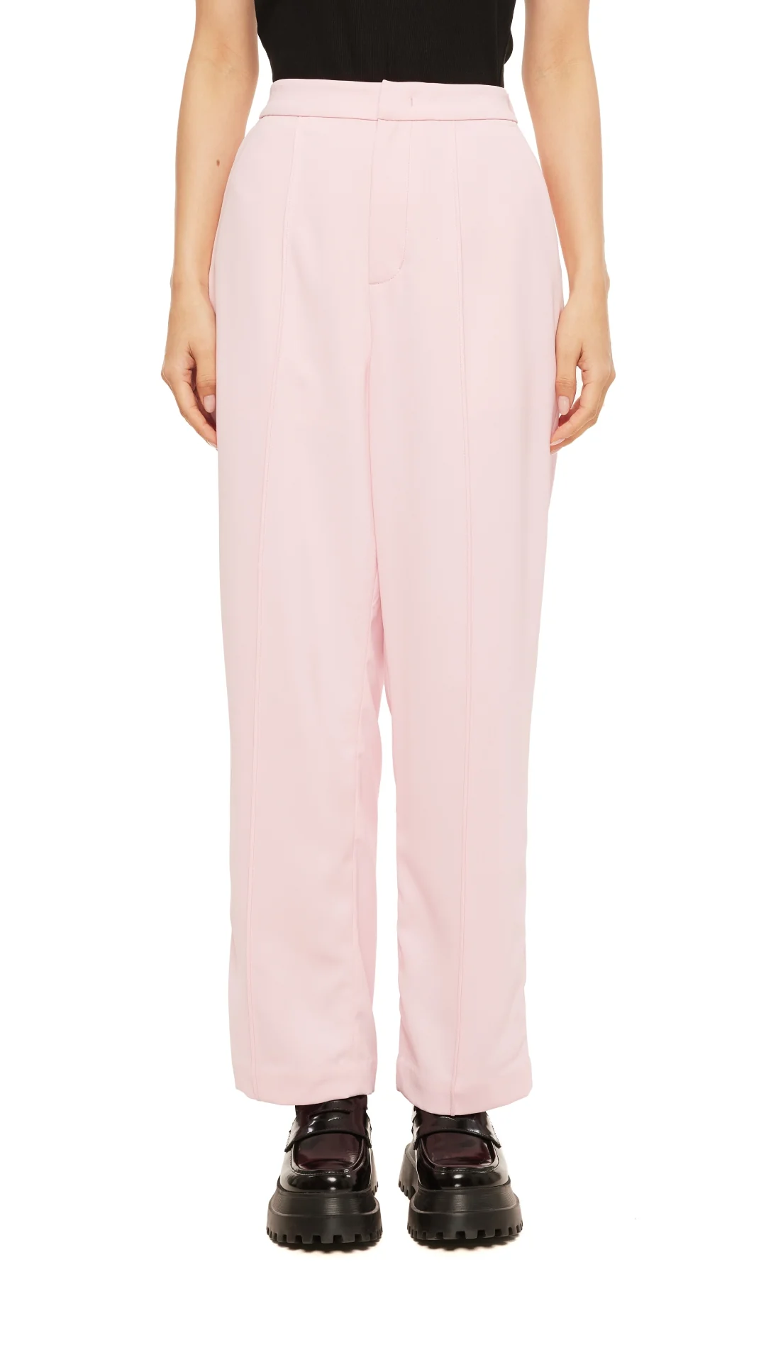 2 In 1 Straight Pants - Hudung