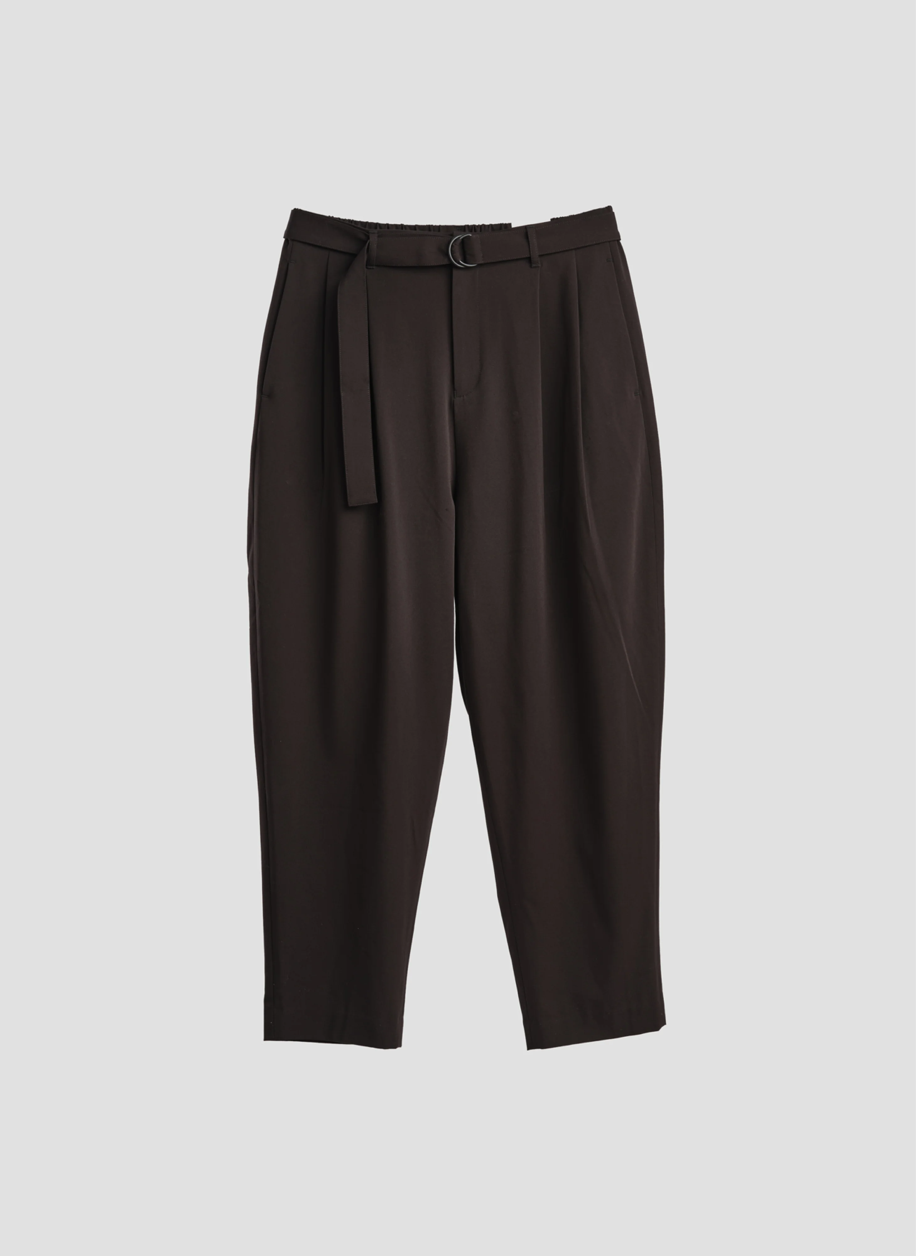 Tencil Cotton Polyester Spandex Wide Tapered Pants (P-12) - Hudung