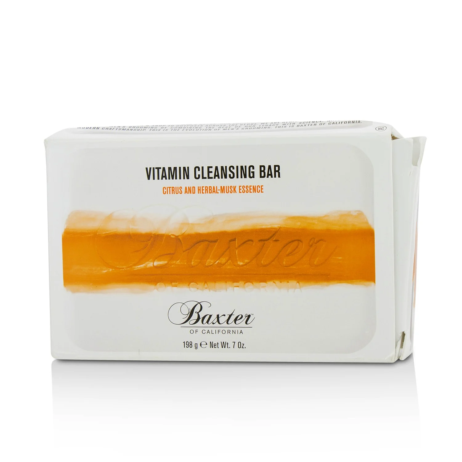 Baxter Of California Vitamin Cleansing Bar (Citrus And Herbal-Musk Essence) (Box Slightly Damaged)  198g/7oz - Hudung