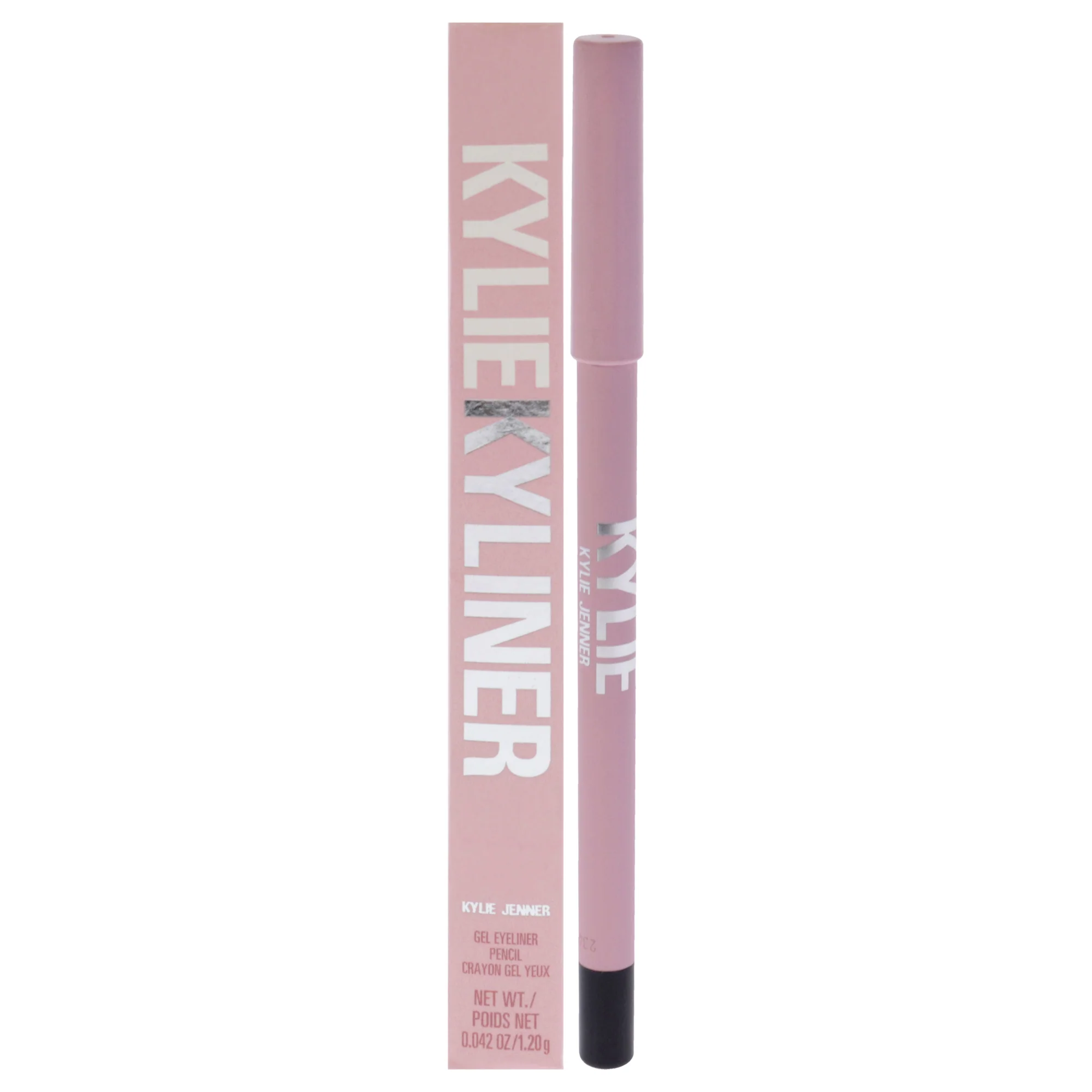 Kyliner Gel Eyeliner Pencil - 002 Grey Matte by Kylie Cosmetics for Women - 0.042 oz Eyeliner - Hudung