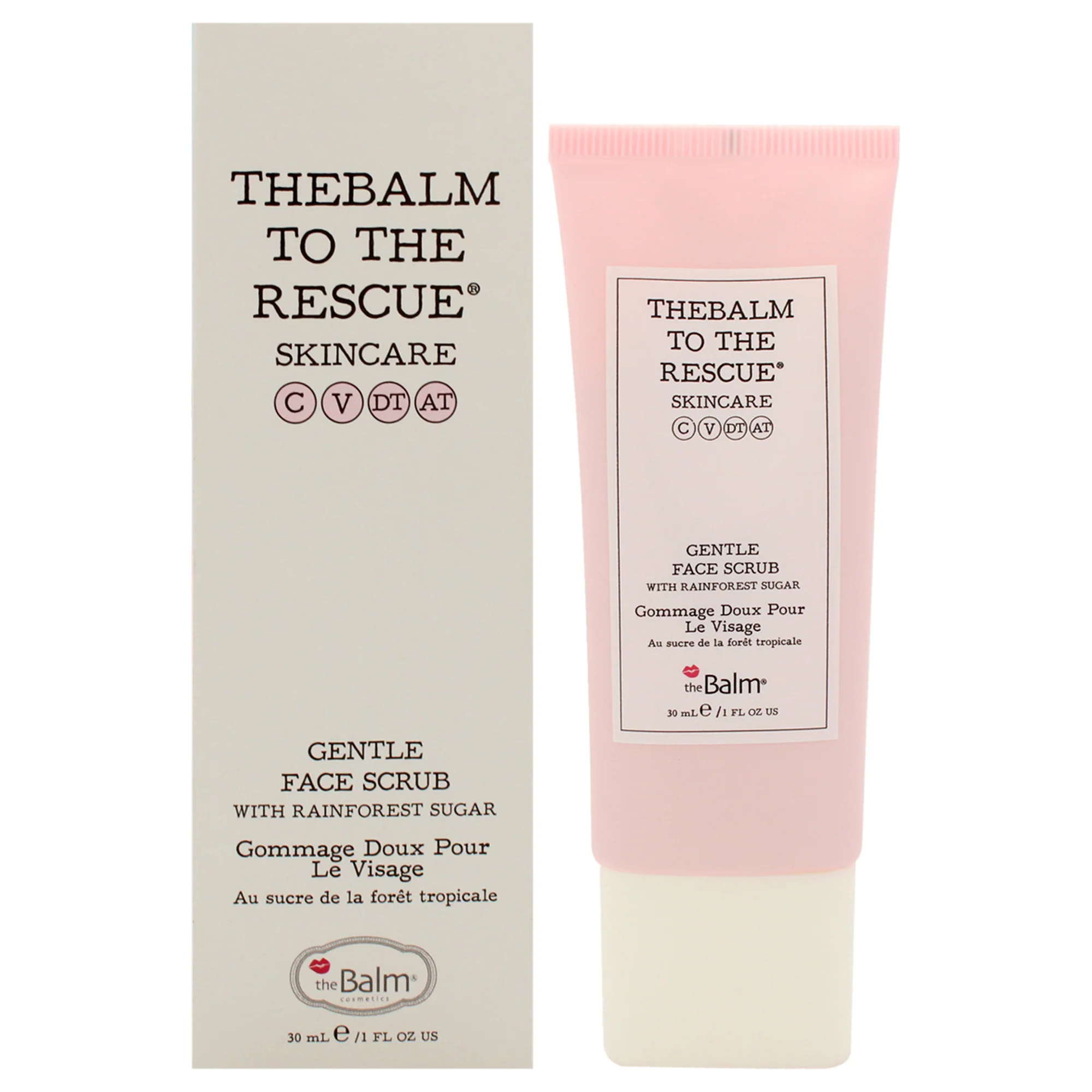 To The Rescue Gentle Face Scrub by the Balm for Women - 1 oz Scrub - Hudung