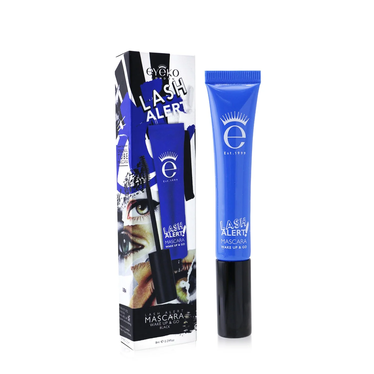 Eyeko Lash Alert Mascara - # Black  8ml/0.29oz - Hudung