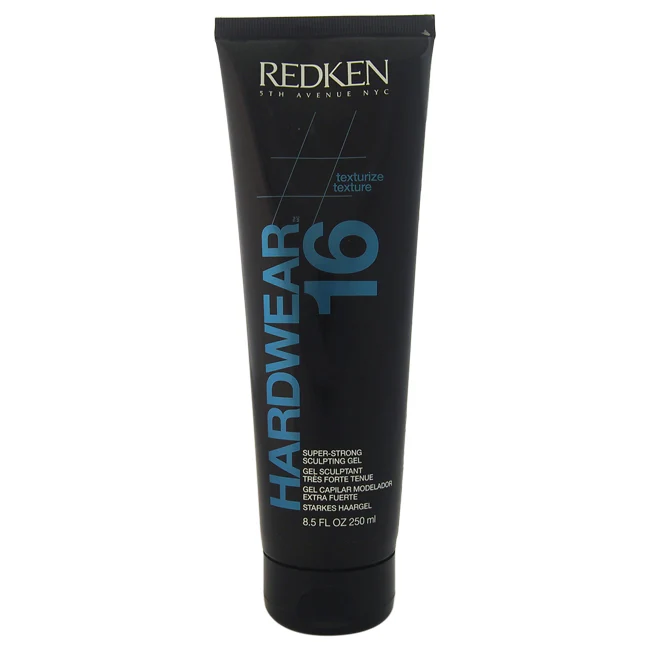 Redken Hardwear 16 Super Strong Gel by Redken for Unisex - 8.5 oz Gel - Hudung
