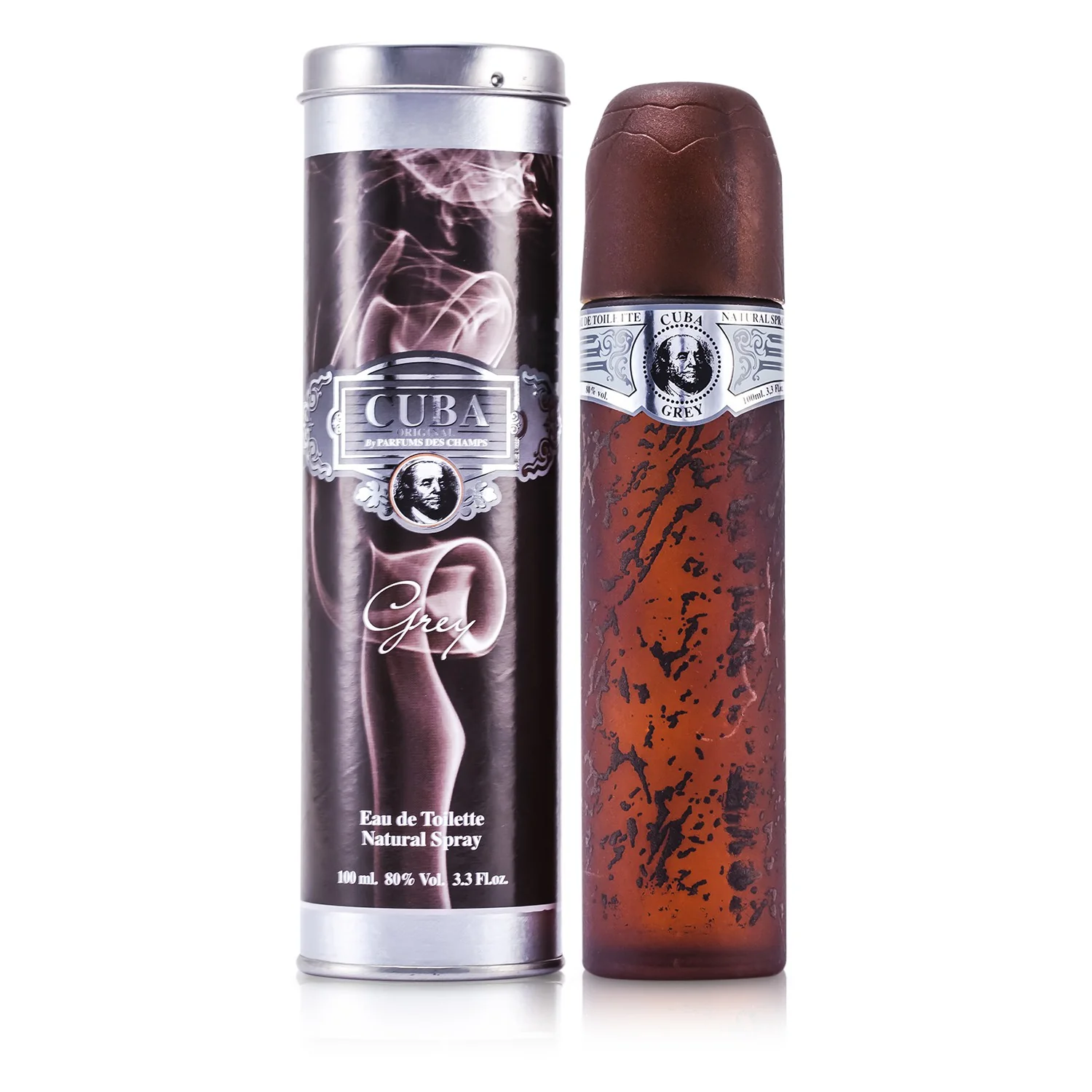 Cuba Cuba Grey Eau De Toilette Spray  100ml/3.3oz - Hudung