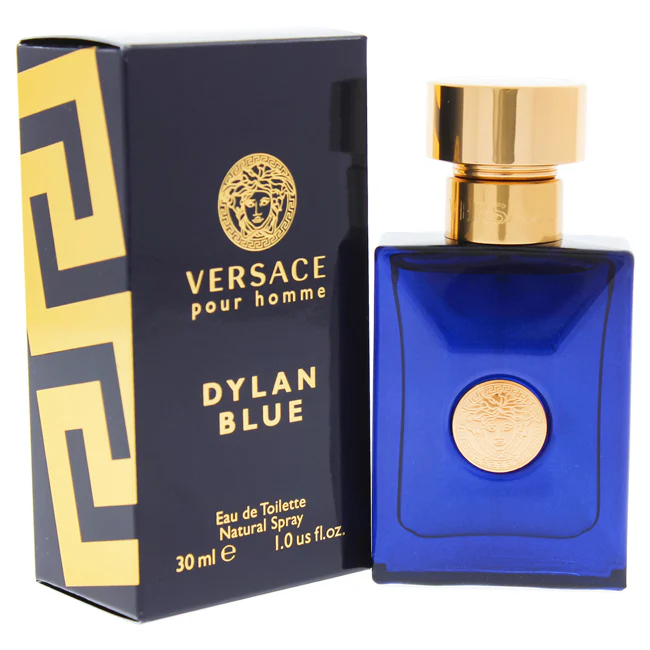 Versace Dylan Blue by Versace for Men - 1 oz EDT Spray - Hudung